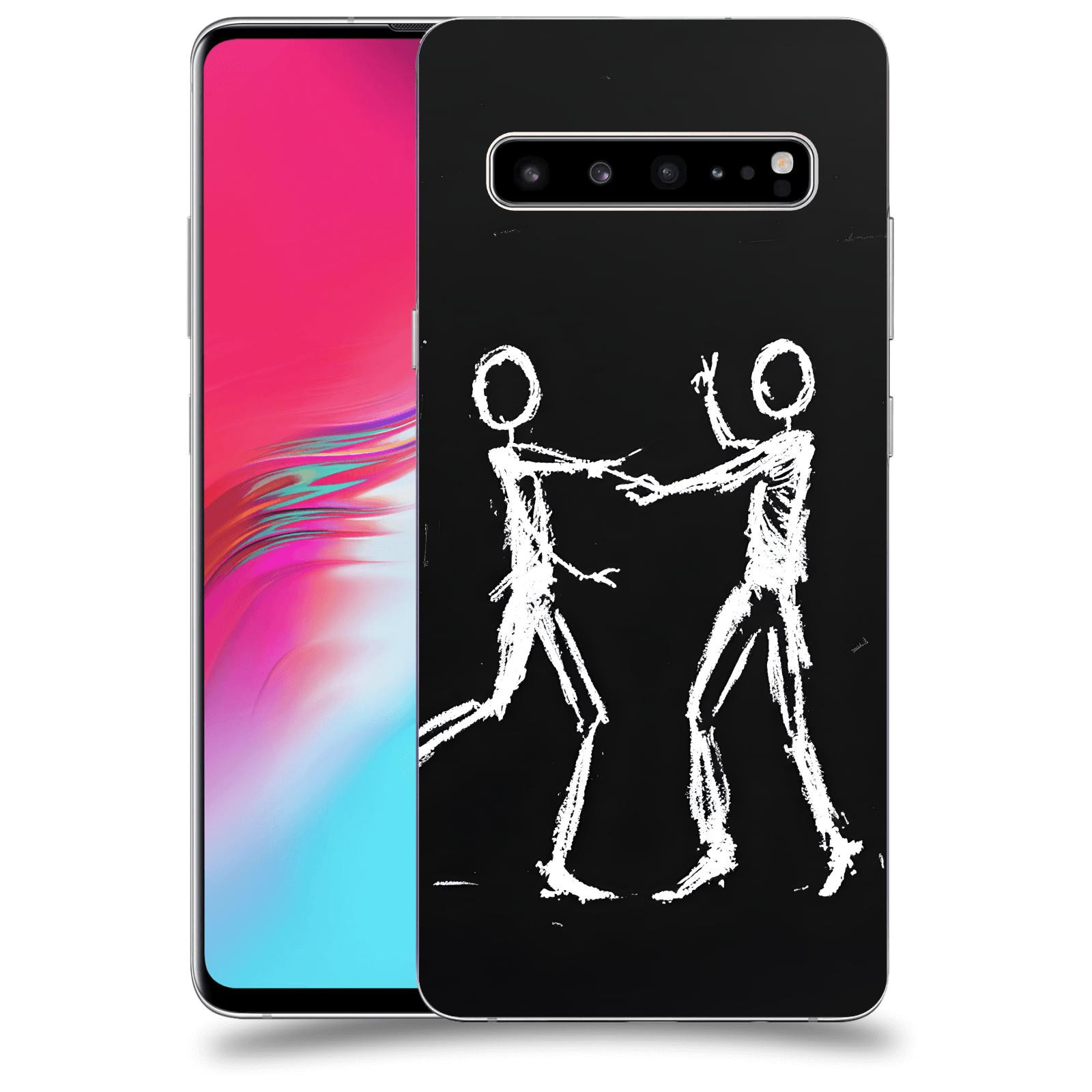 ACOVER Kryt na mobil Samsung Galaxy S10 G973 - Siluety