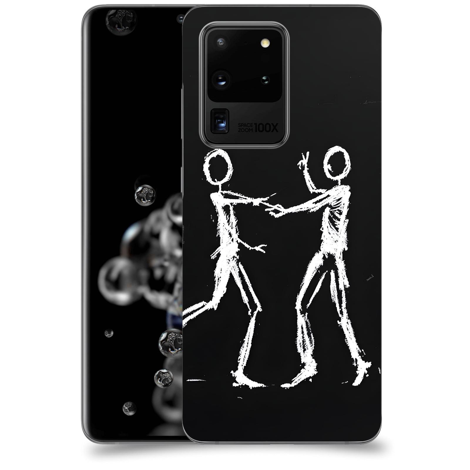 ACOVER Kryt na mobil Samsung Galaxy S20 Ultra 5G G988F - Siluety