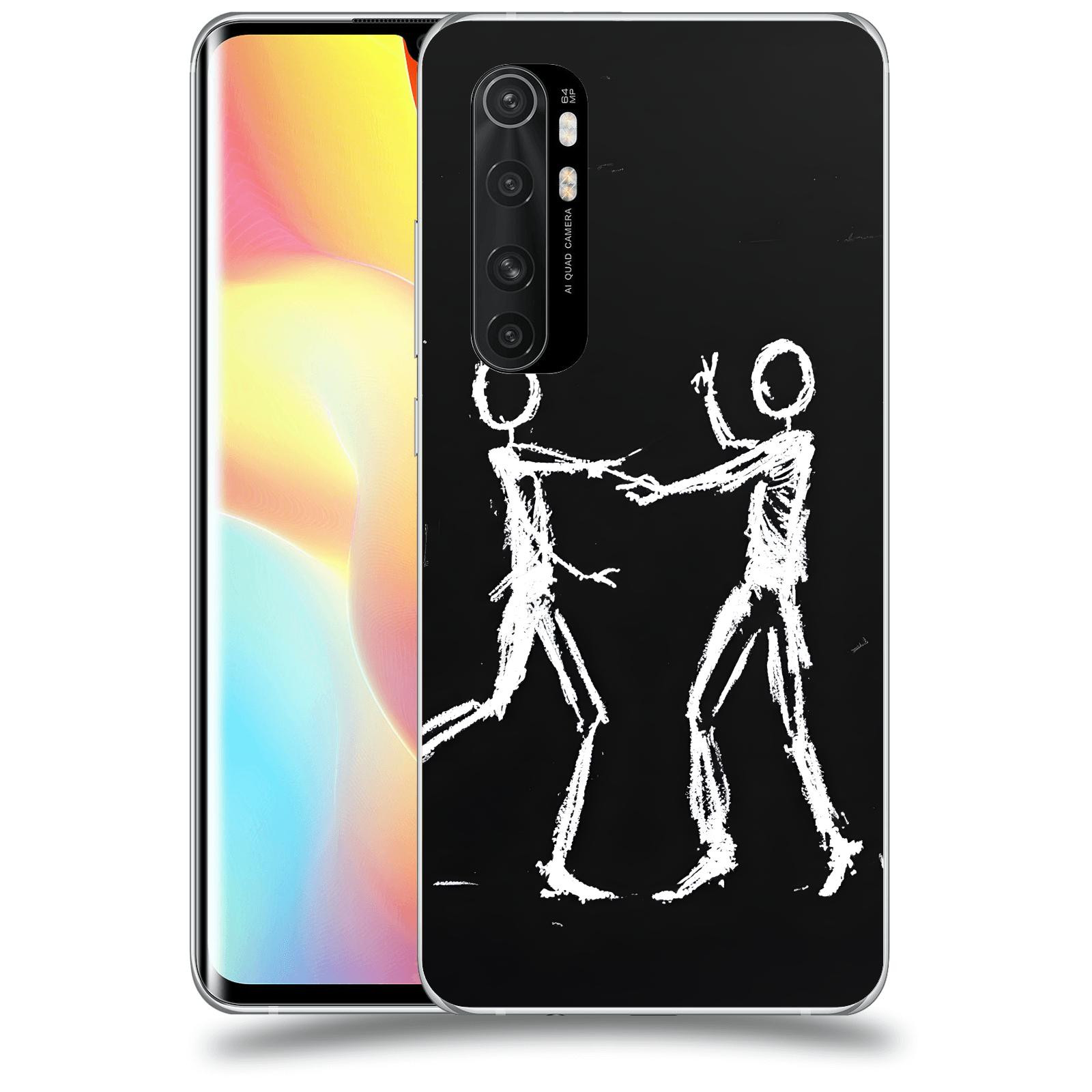 ACOVER Kryt na mobil Xiaomi Mi Note 10 Lite - Siluety