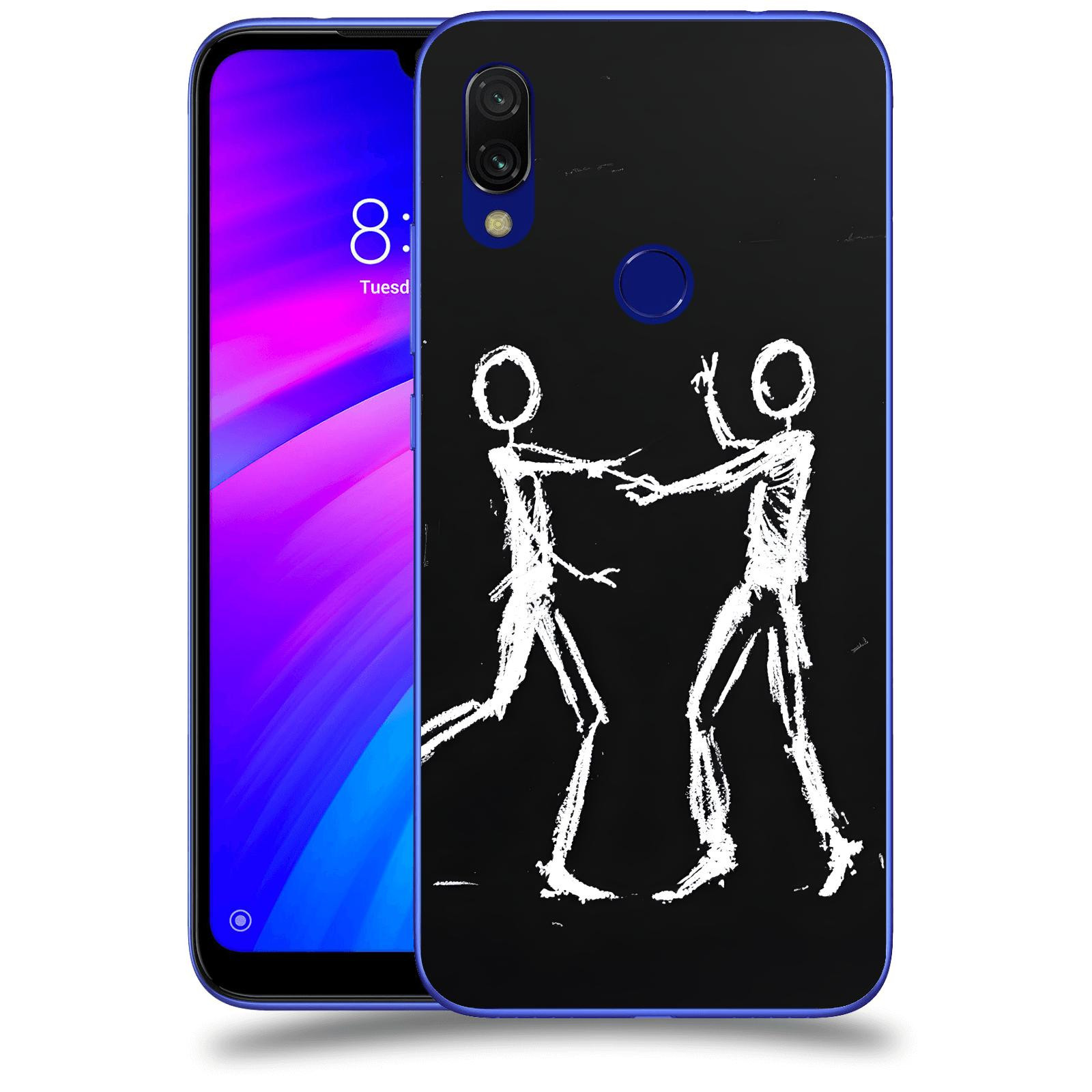 ACOVER Kryt na mobil Xiaomi Redmi 7 - Siluety