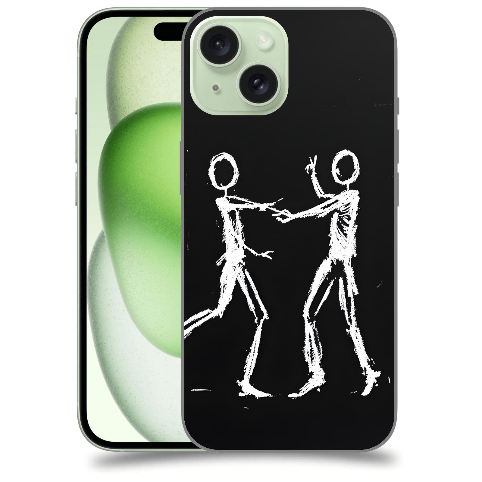 ACOVER Kryt na mobil Apple iPhone 15 - Siluety