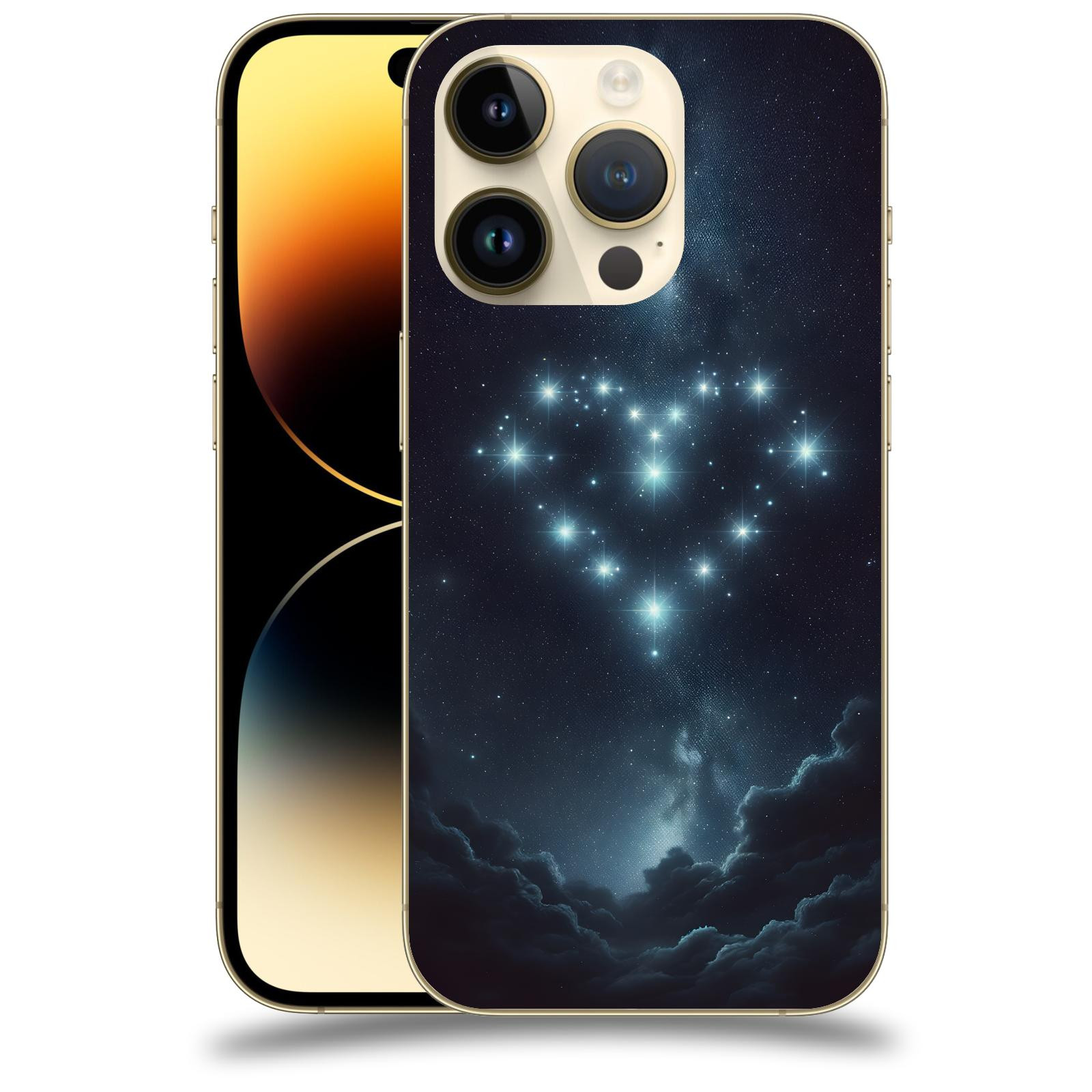 ACOVER Kryt na mobil Apple iPhone 14 Pro - Love in the Sky
