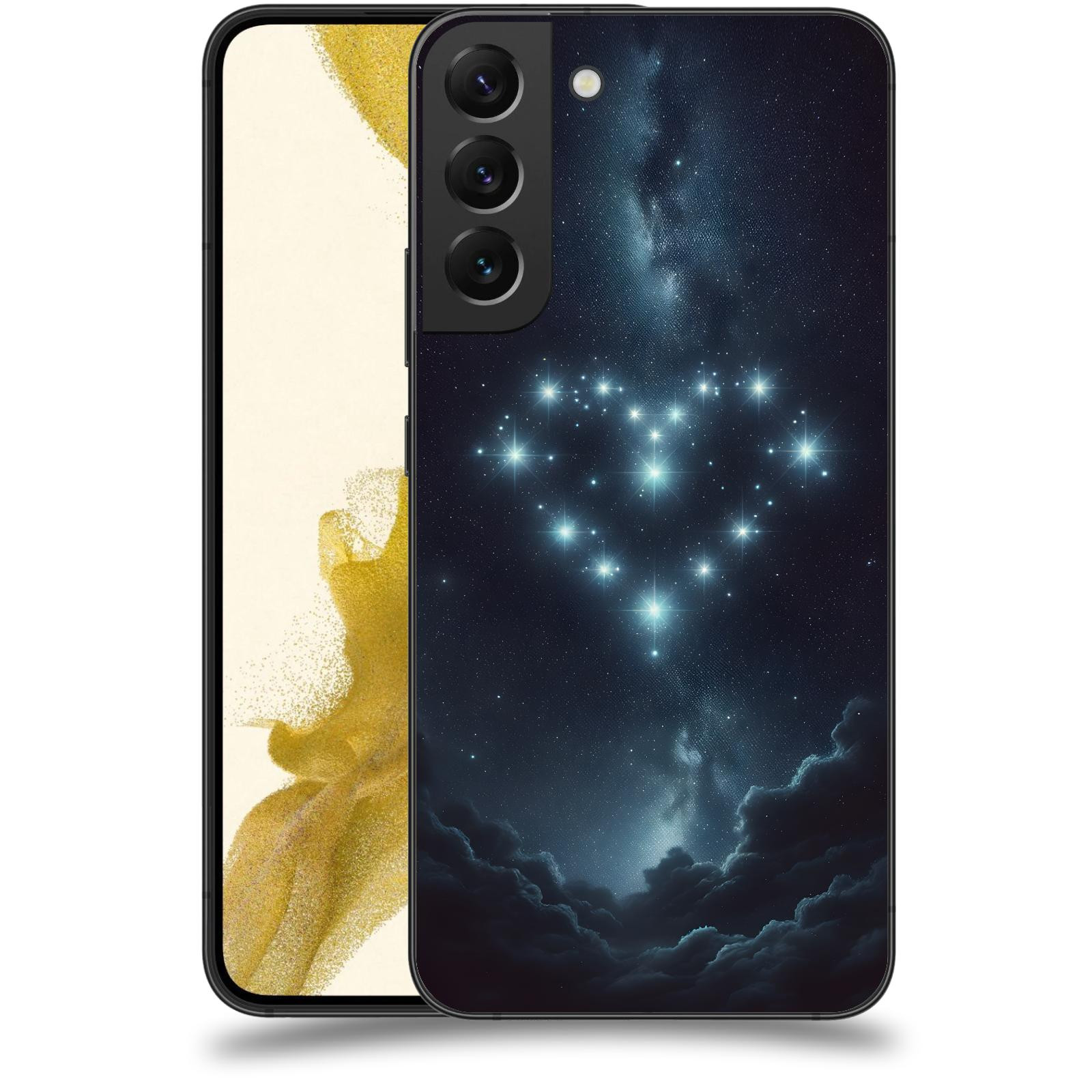 ACOVER Kryt na mobil Samsung Galaxy S22+ 5G - Love in the Sky