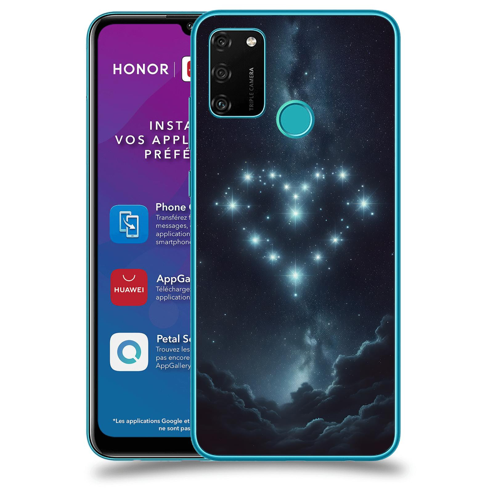 ACOVER Kryt na mobil Honor 9A - Love in the Sky