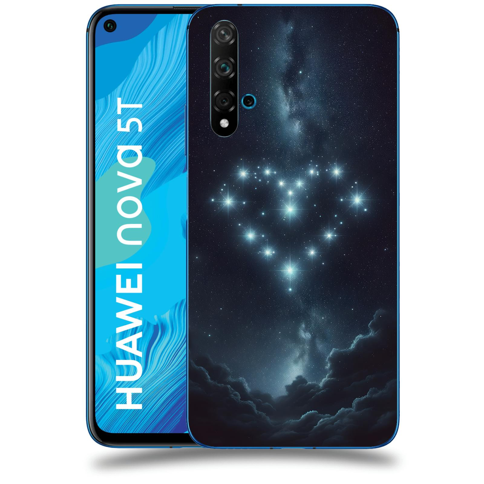 ACOVER Kryt na mobil Huawei Nova 5T - Love in the Sky