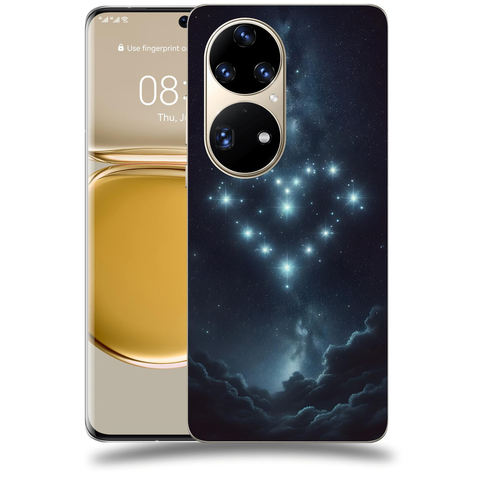 ACOVER Kryt na mobil Huawei P50 - Love in the Sky