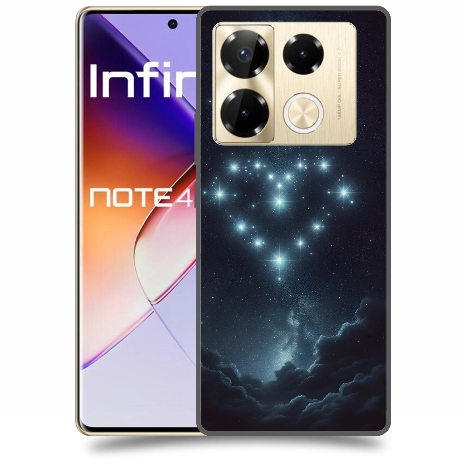 ACOVER Kryt na mobil Infinix Note 40 PRO - Love in the Sky