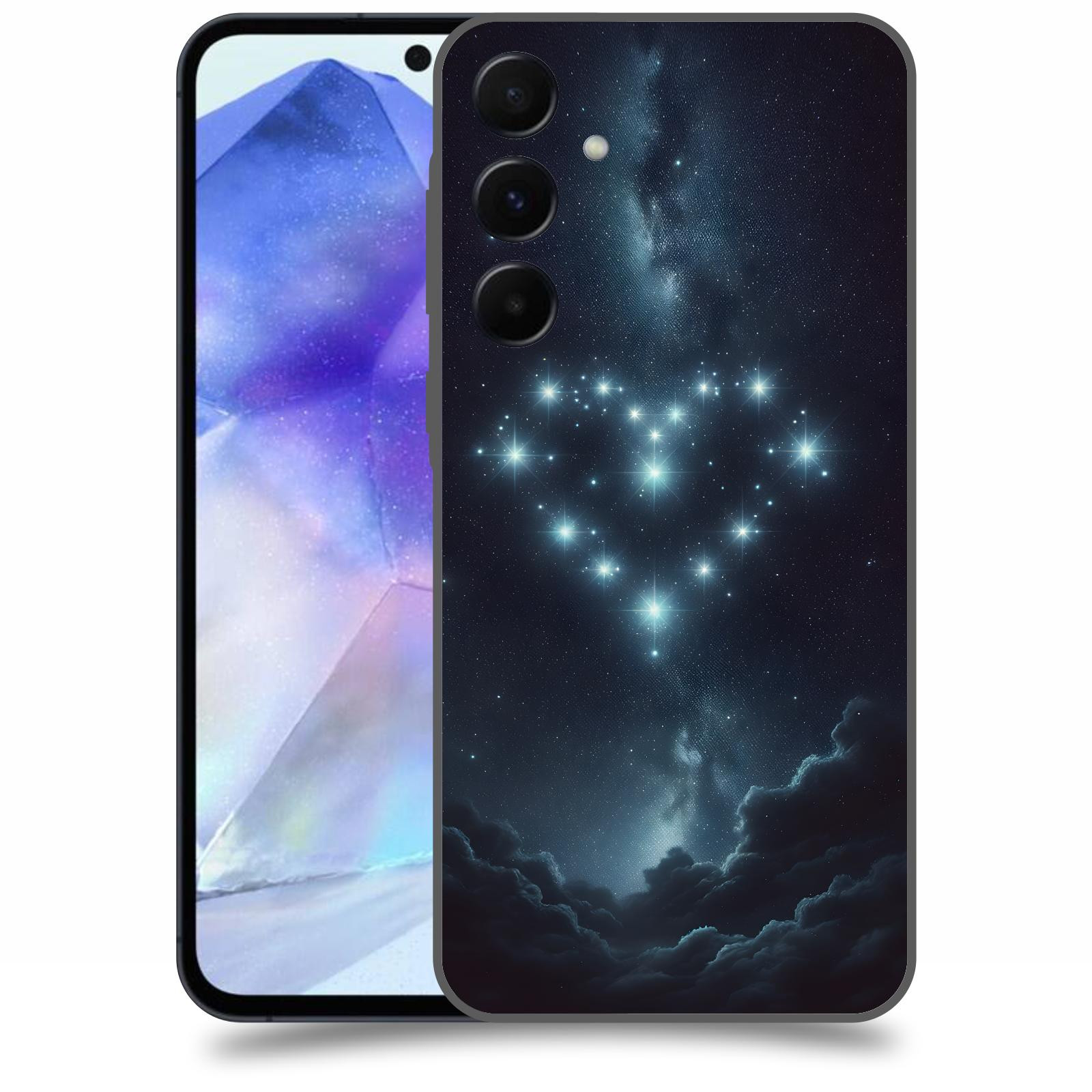 ACOVER Kryt na mobil Samsung Galaxy A55 5G - Love in the Sky