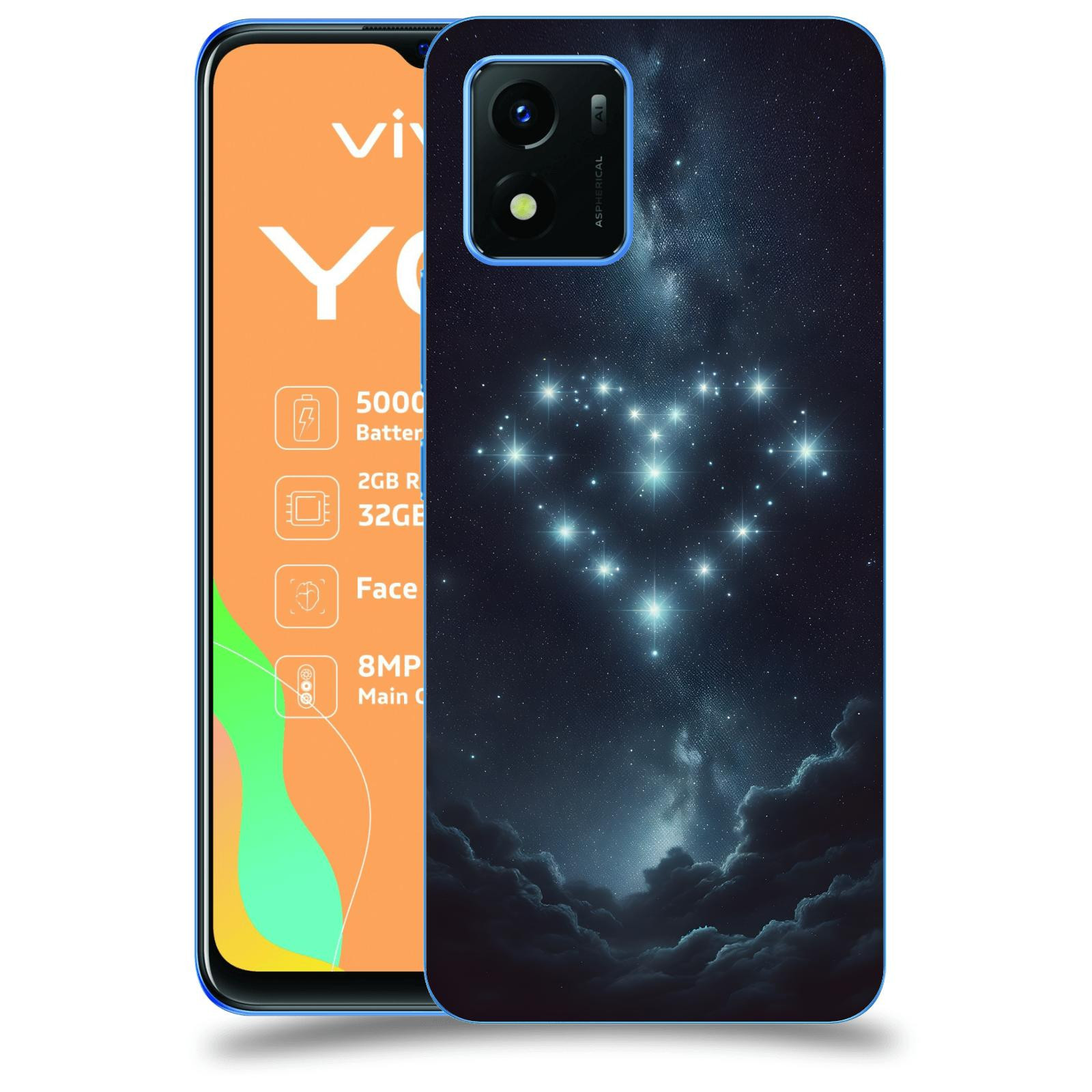 ACOVER Kryt na mobil Vivo Y01 - Love in the Sky