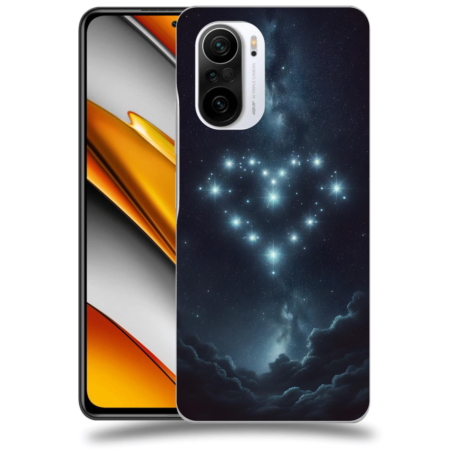 ACOVER Kryt na mobil Xiaomi Poco F3 - Love in the Sky