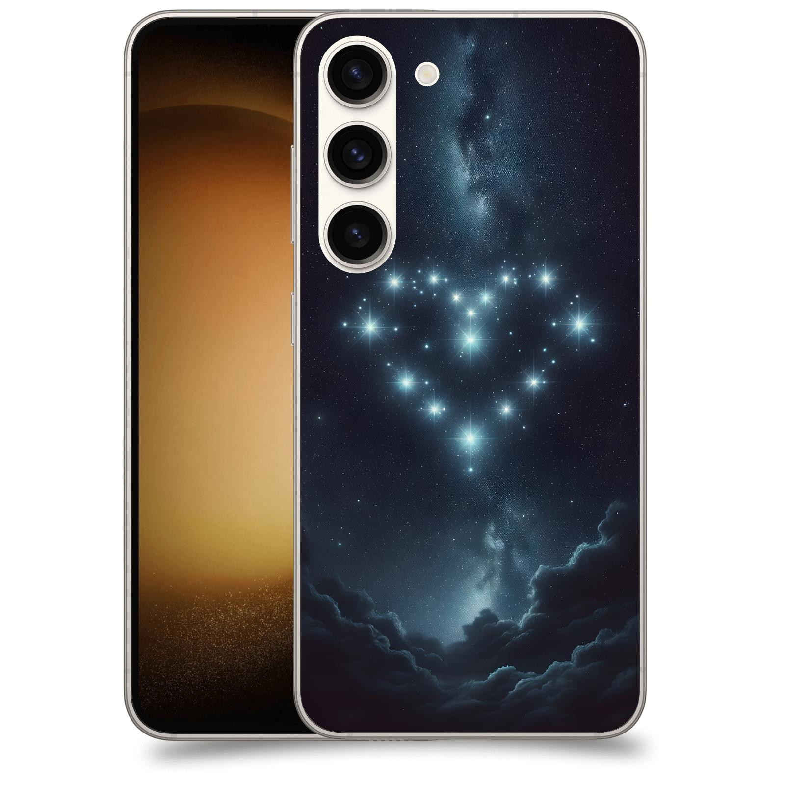 ACOVER Kryt na mobil Samsung Galaxy S23 5G - Love in the Sky