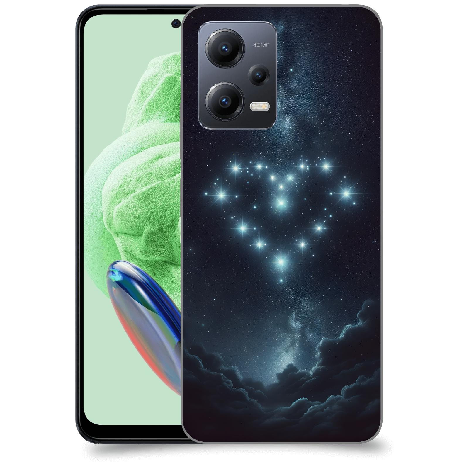 ACOVER Kryt na mobil Xiaomi Redmi Note 12 5G - Love in the Sky