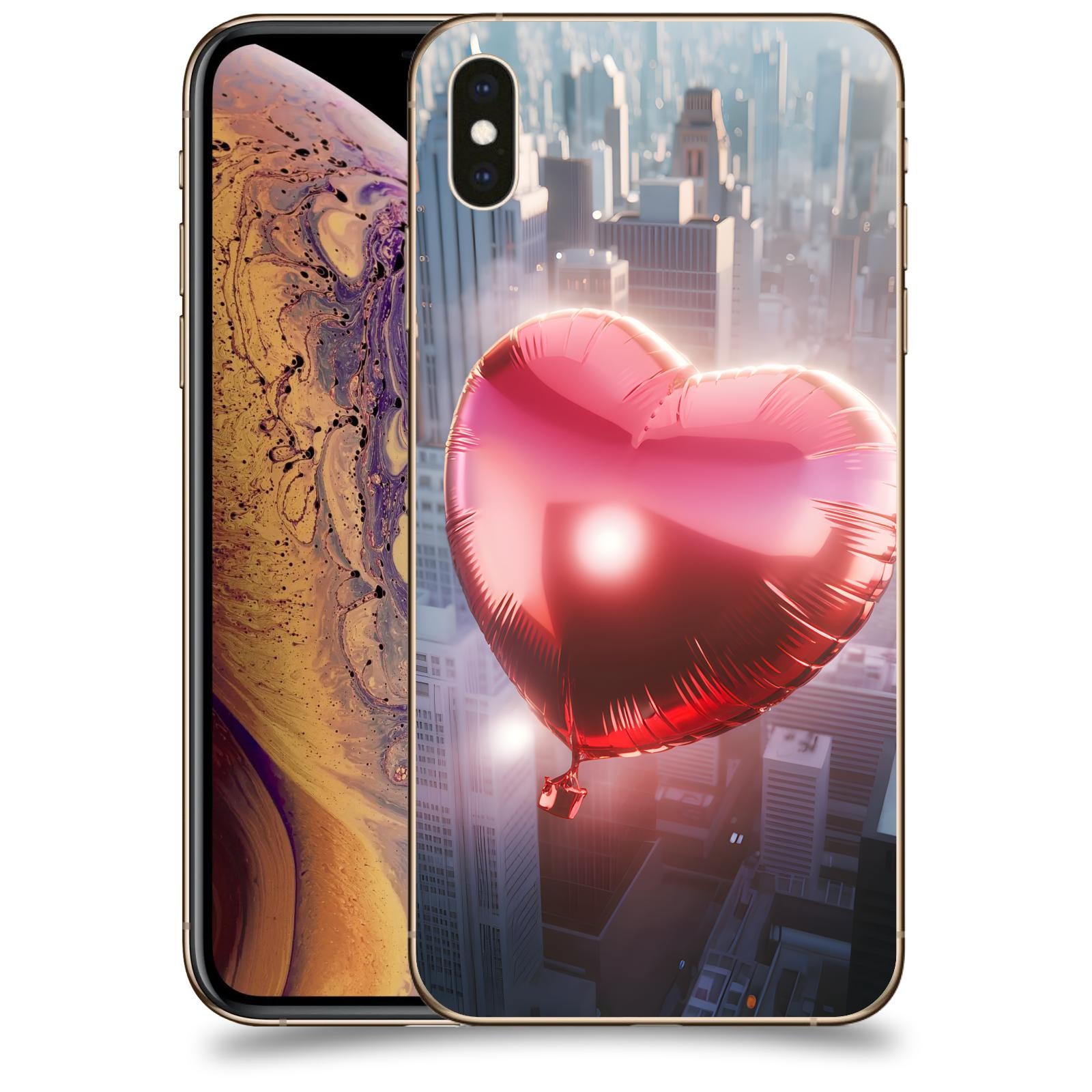 ACOVER Kryt na mobil Apple iPhone XS Max - Balónek