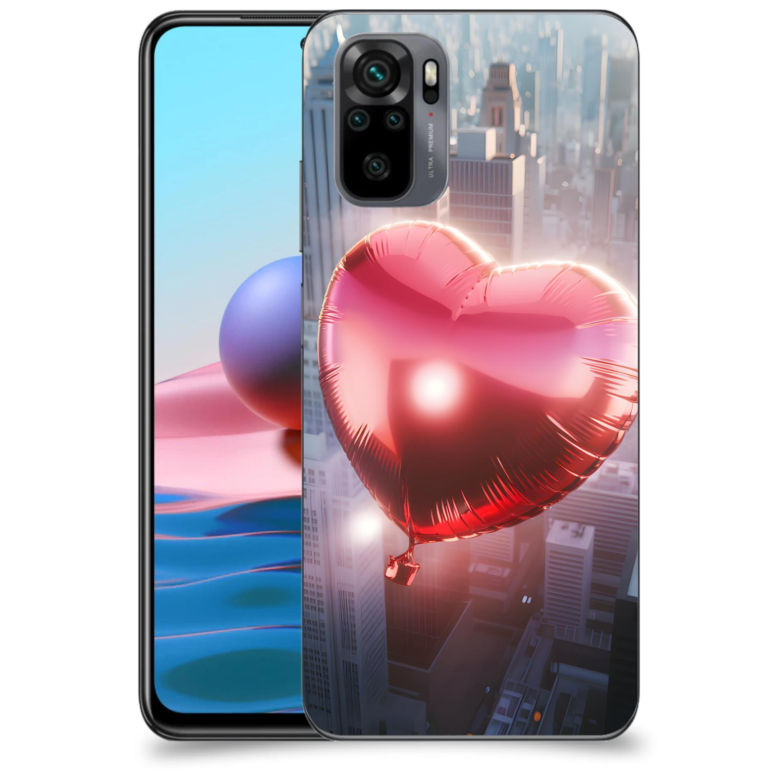 ACOVER Kryt na mobil Xiaomi Redmi Note 10 - Balónek