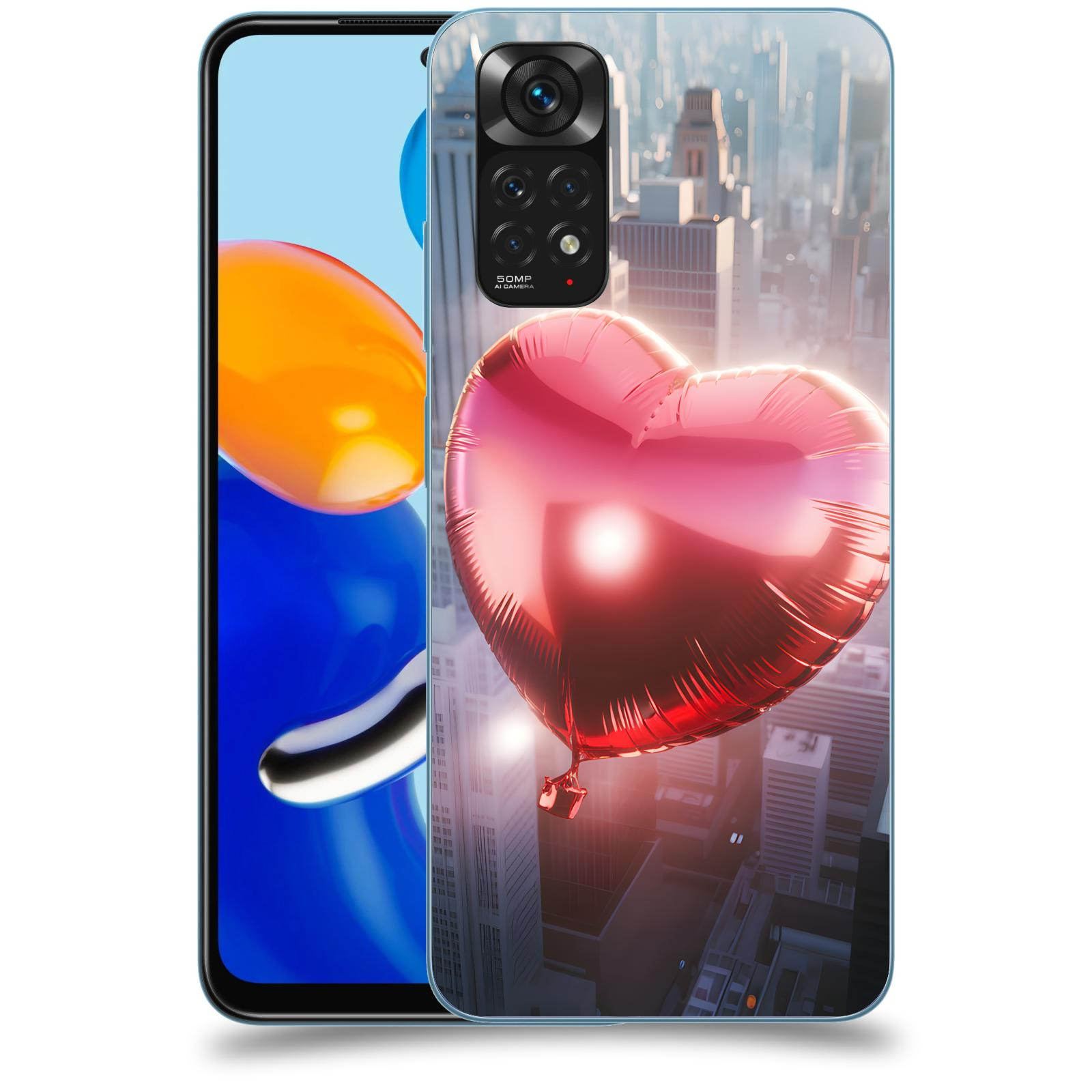 ACOVER Kryt na mobil Xiaomi Redmi Note 11 - Balónek