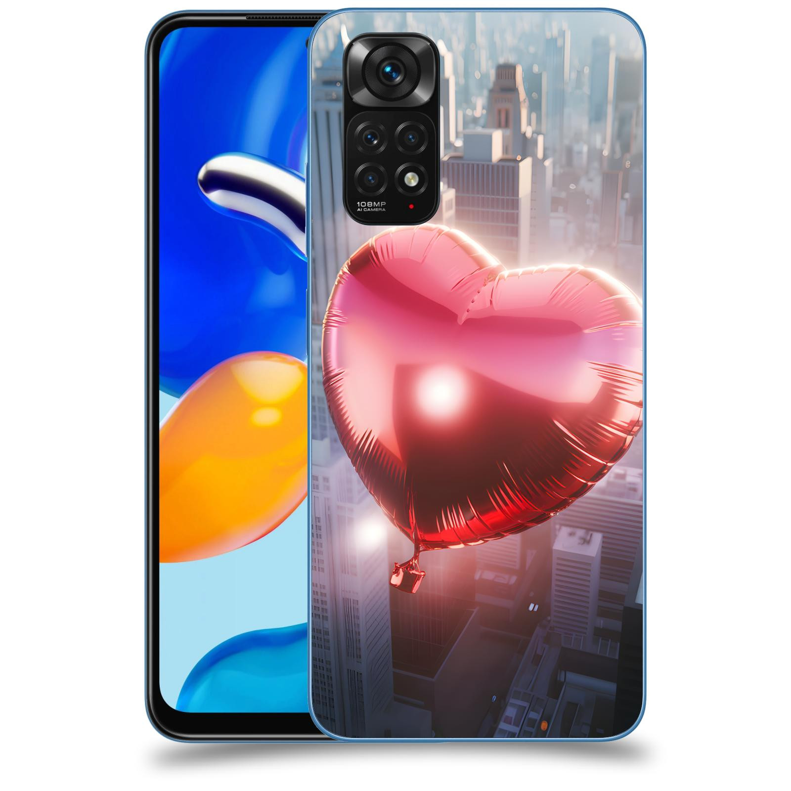 ACOVER Kryt na mobil Xiaomi Redmi Note 11S - Balónek