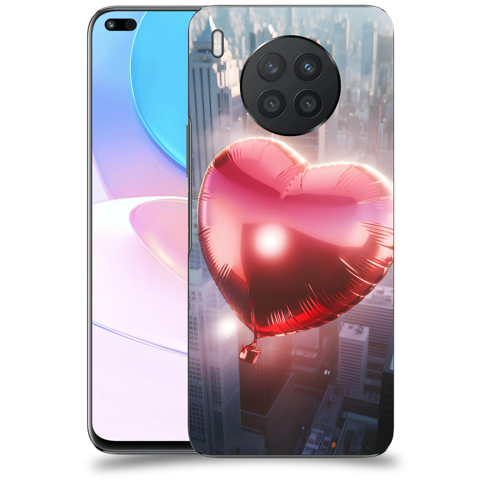 ACOVER Kryt na mobil Honor 50 Lite - Balónek