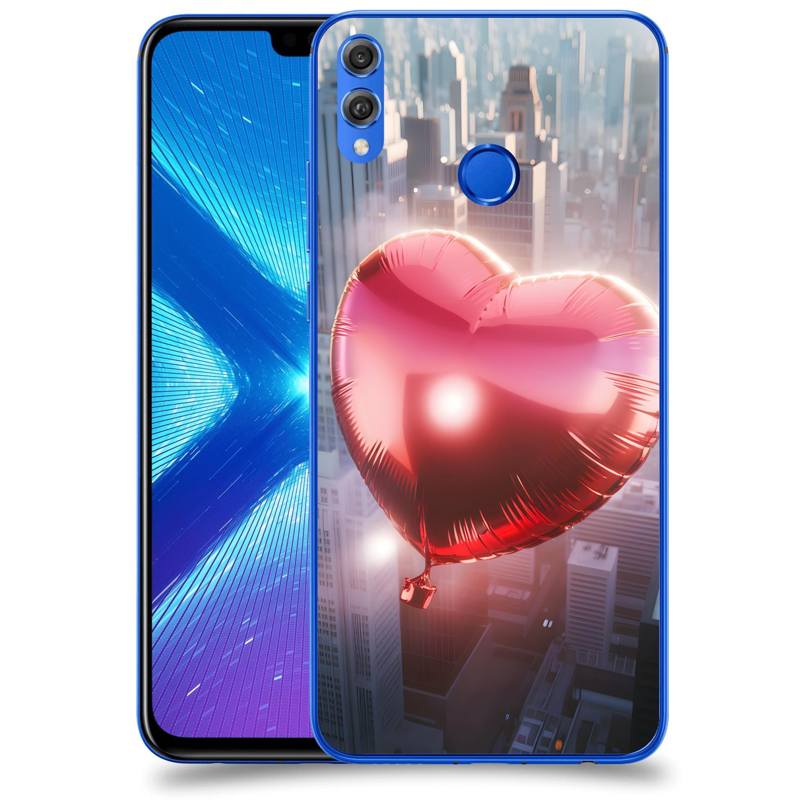 ACOVER Kryt na mobil Honor 8X - Balónek