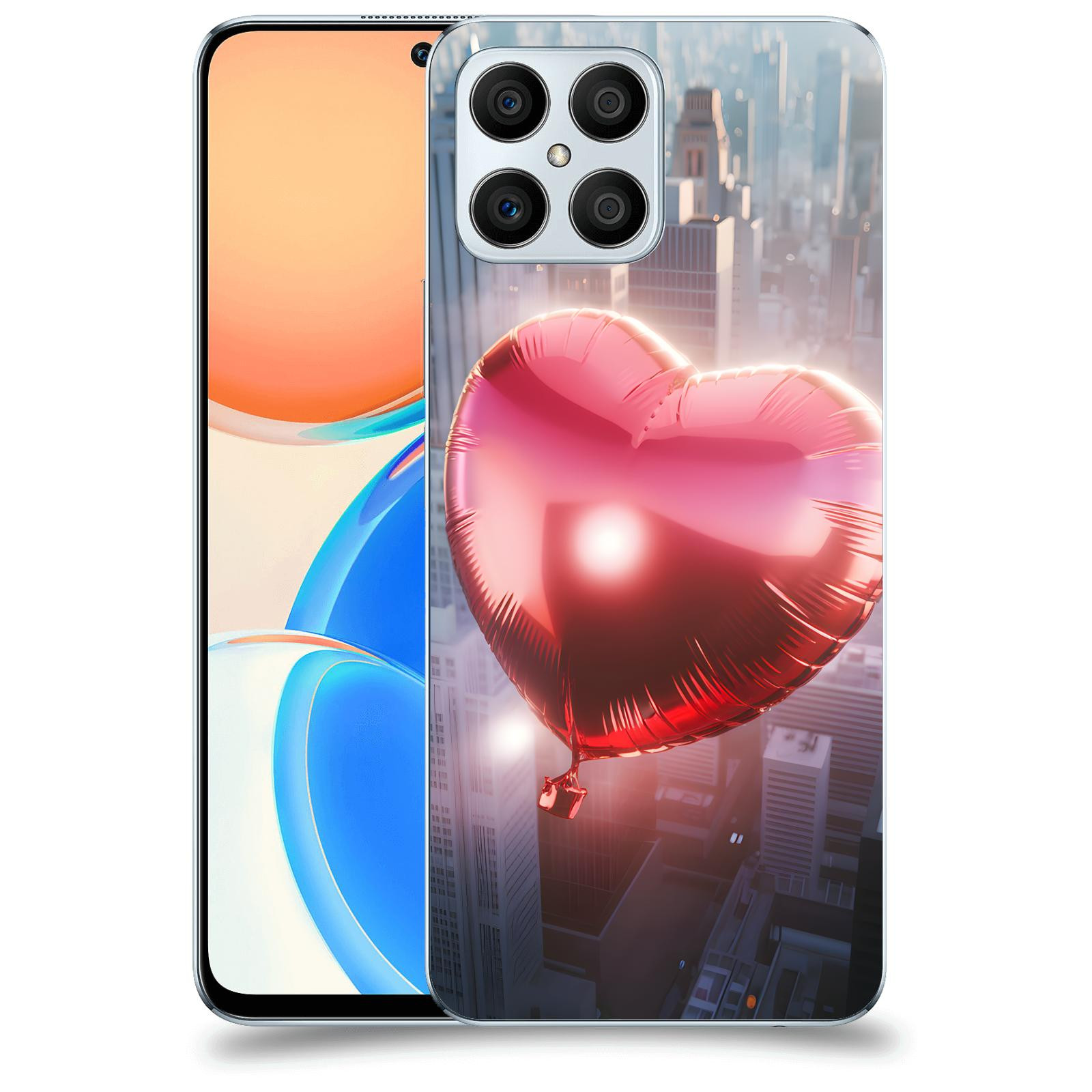 ACOVER Kryt na mobil Honor X8 5G - Balónek