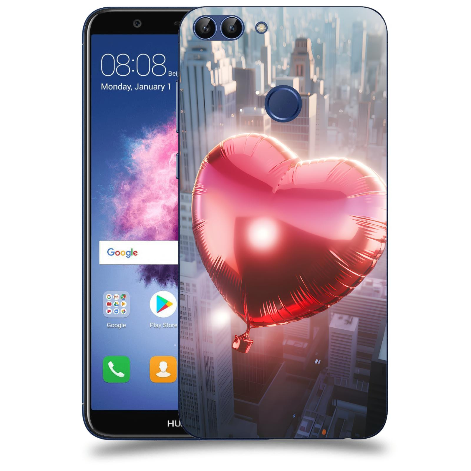 ACOVER Kryt na mobil Huawei P Smart - Balónek