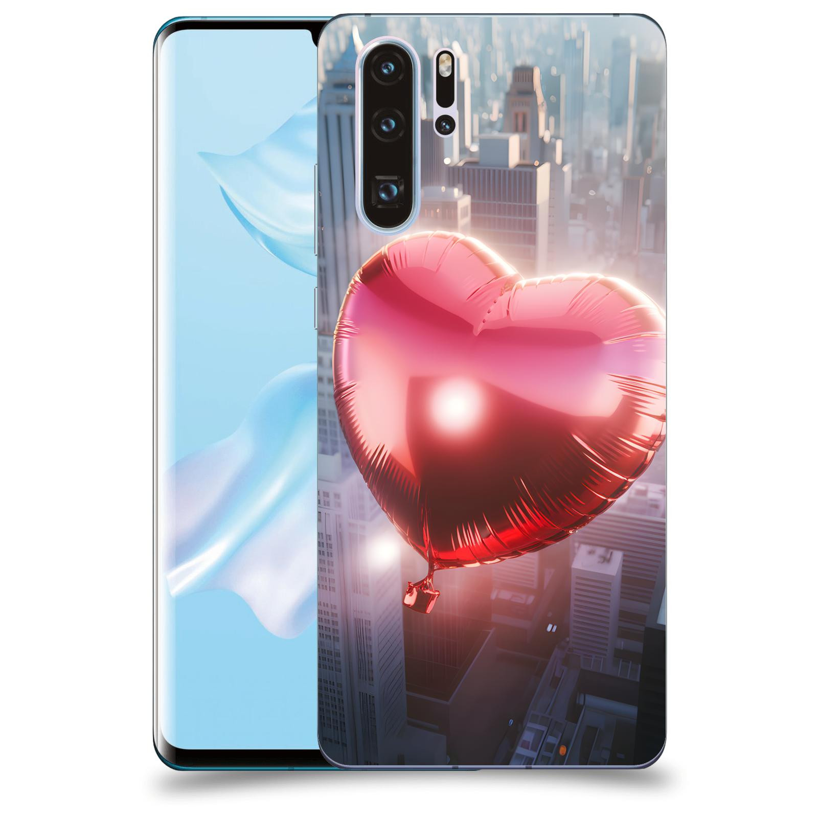 ACOVER Kryt na mobil Huawei P30 - Balónek