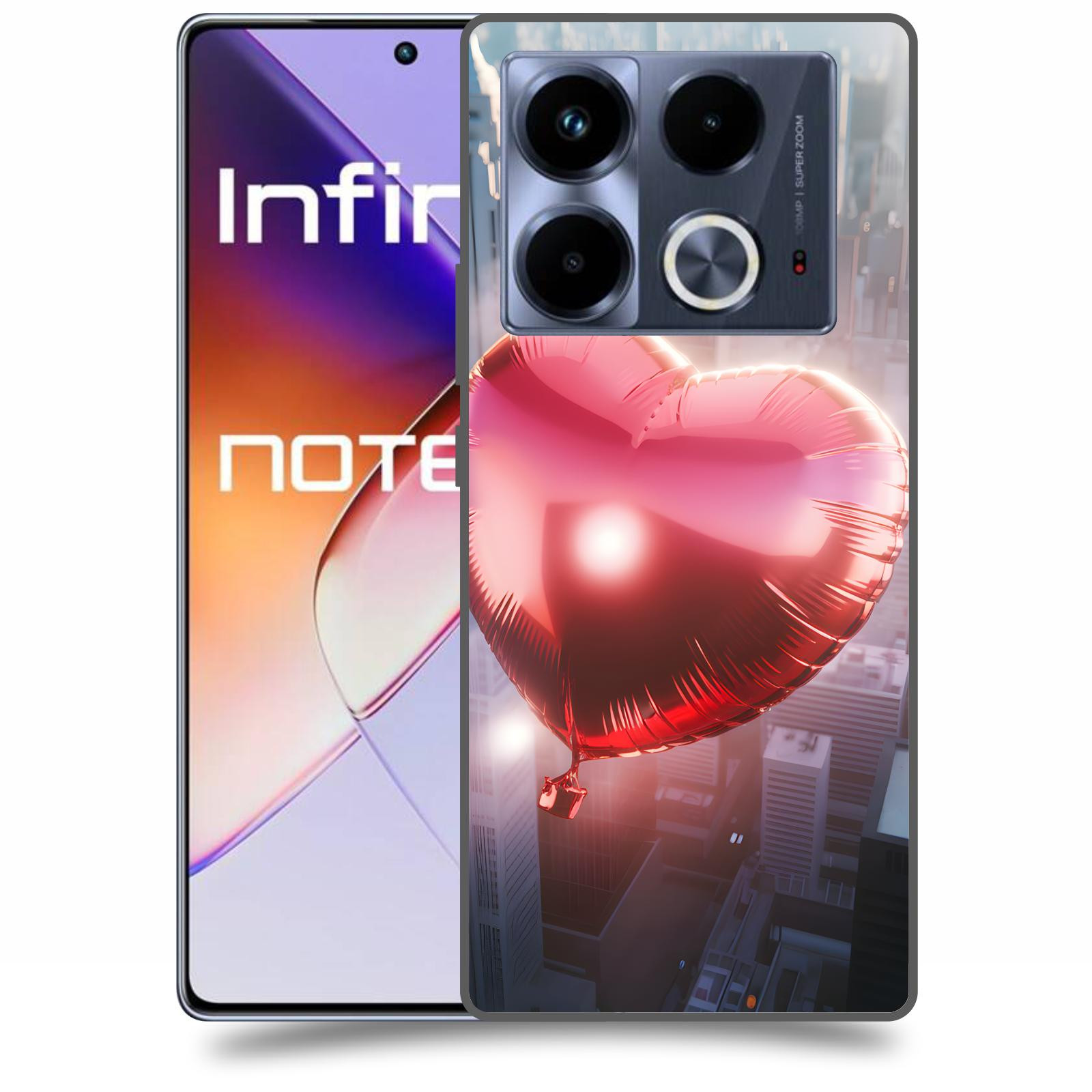ACOVER Kryt na mobil Infinix Note 40 - Balónek