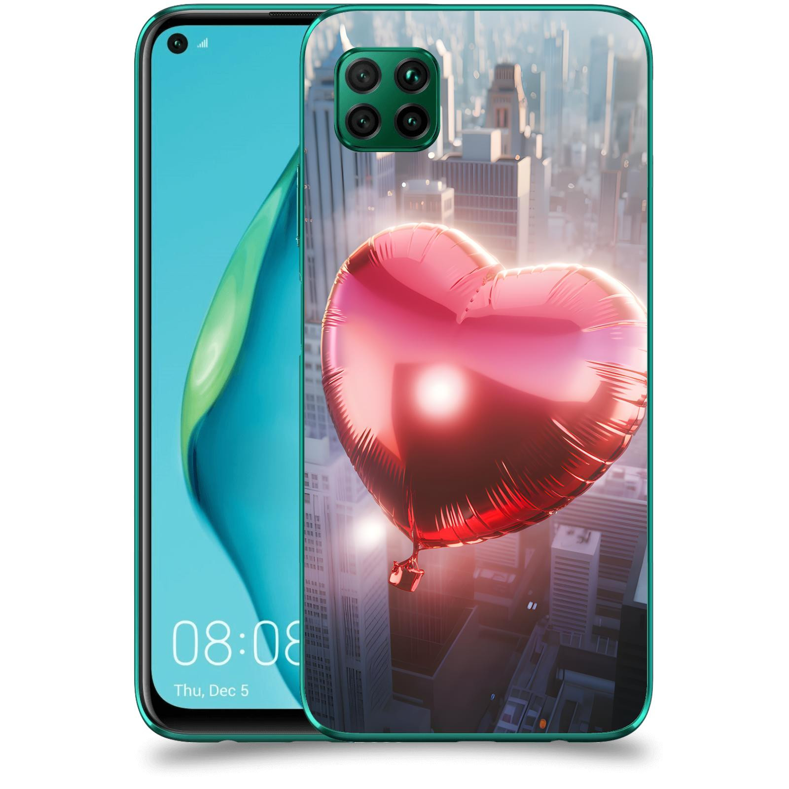 ACOVER Kryt na mobil Huawei P40 Lite - Balónek