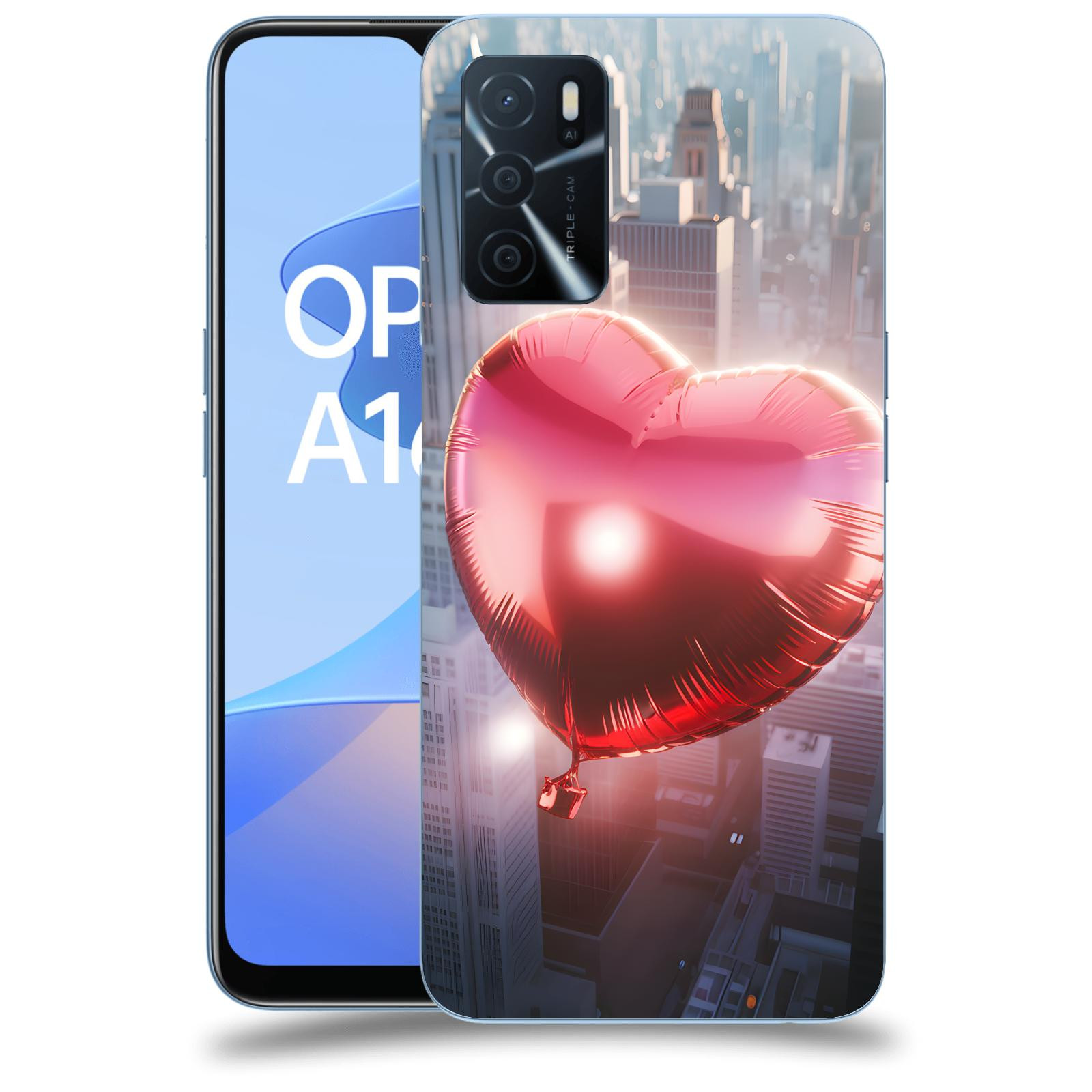 ACOVER Kryt na mobil OPPO A16s - Balónek