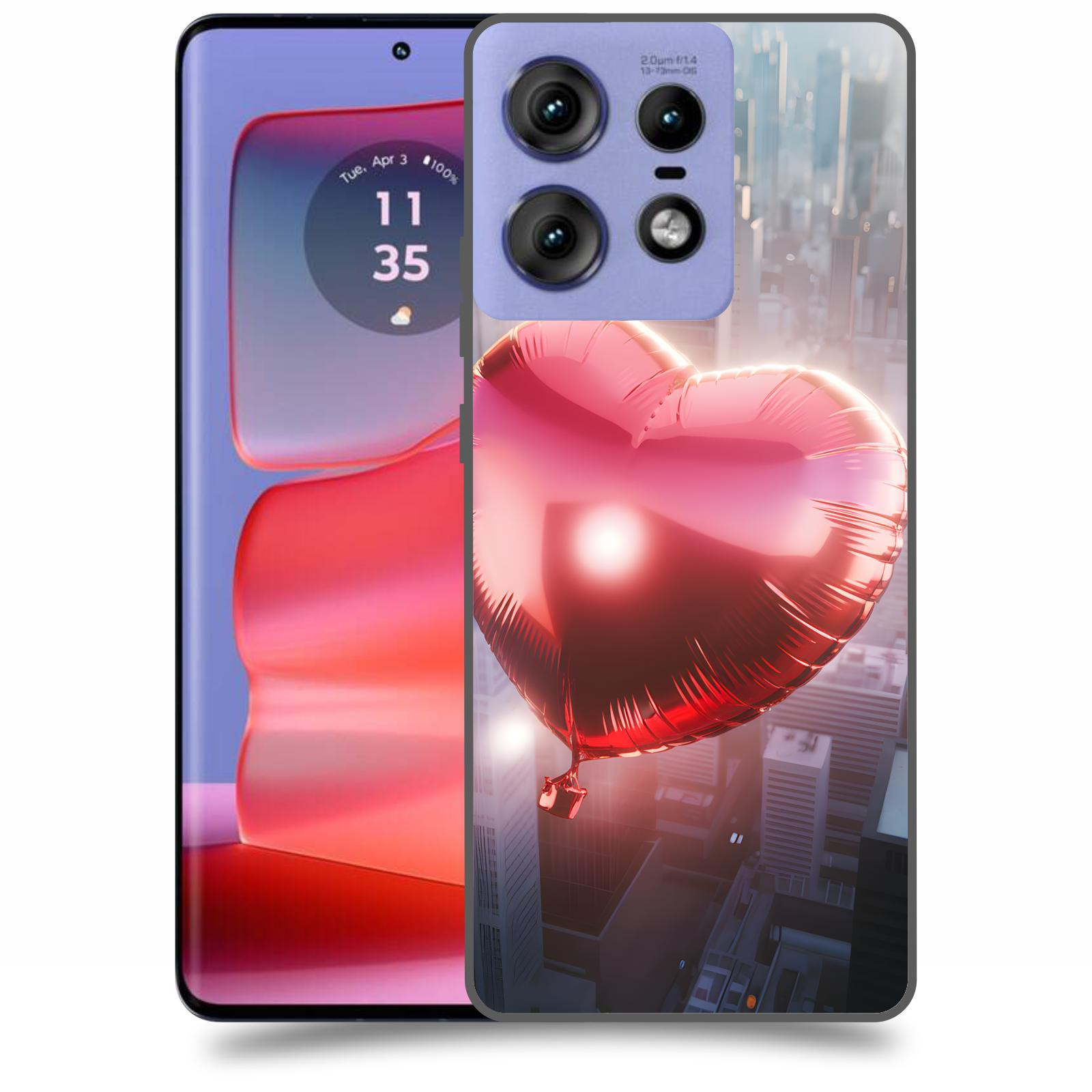 ACOVER Kryt na mobil Motorola Edge 50 Pro - Balónek