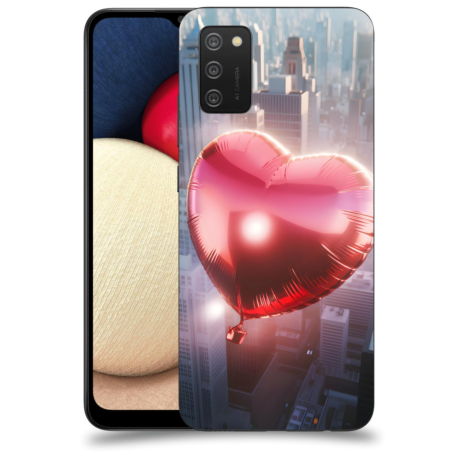 ACOVER Kryt na mobil Samsung Galaxy A02s A025G - Balónek
