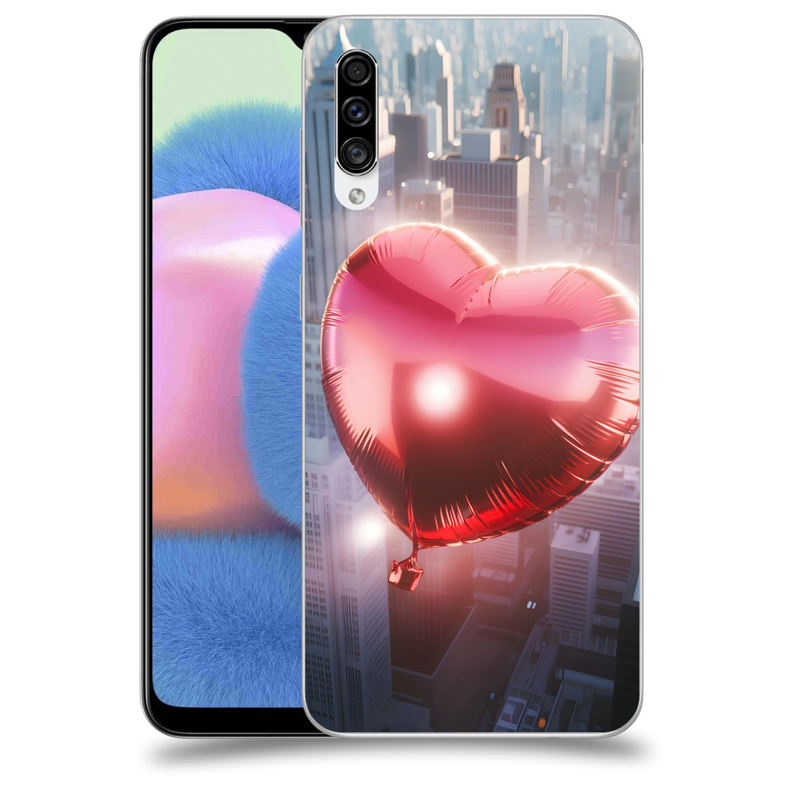 ACOVER Kryt na mobil Samsung Galaxy A30s A307F - Balónek