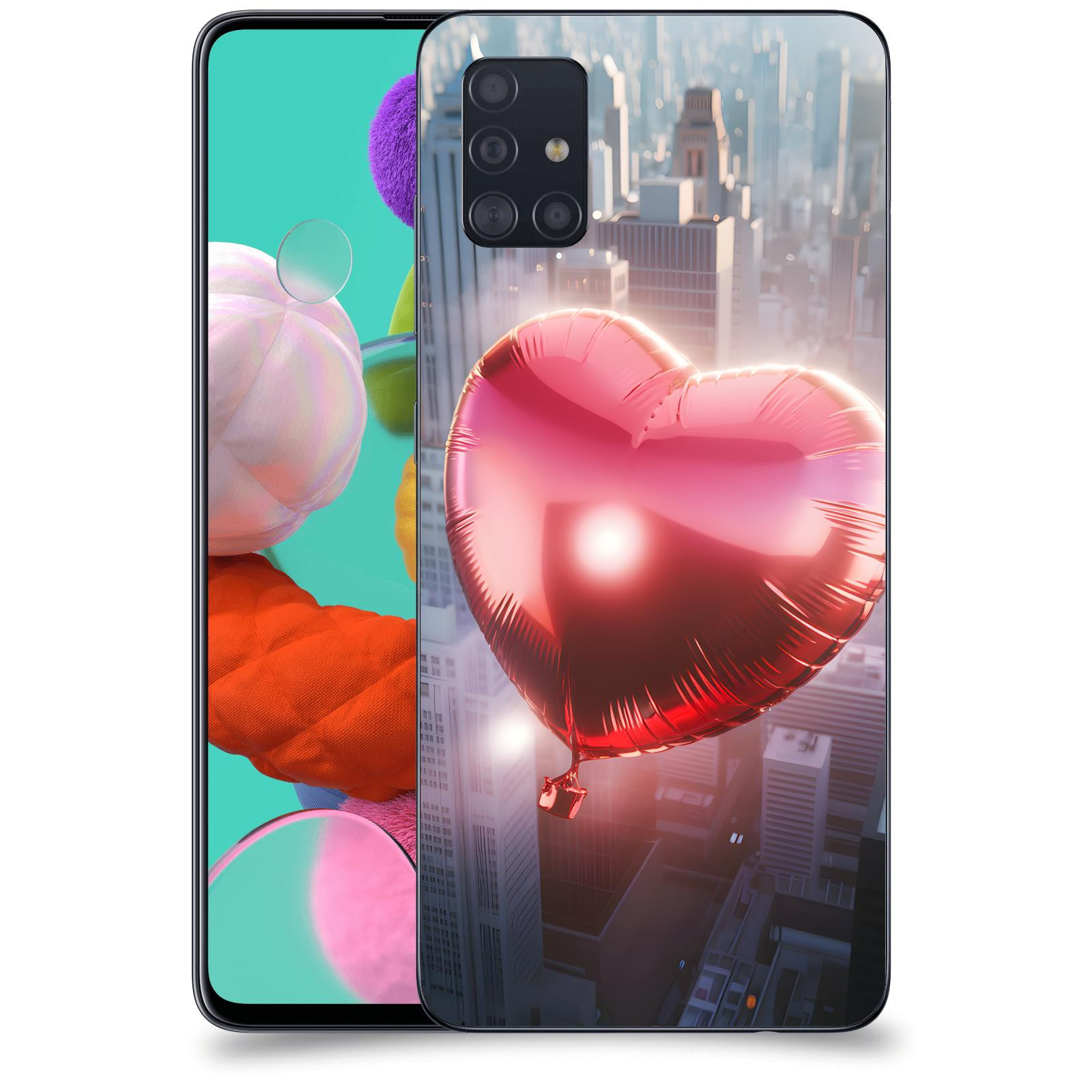 ACOVER Kryt na mobil Samsung Galaxy A51 A515F - Balónek