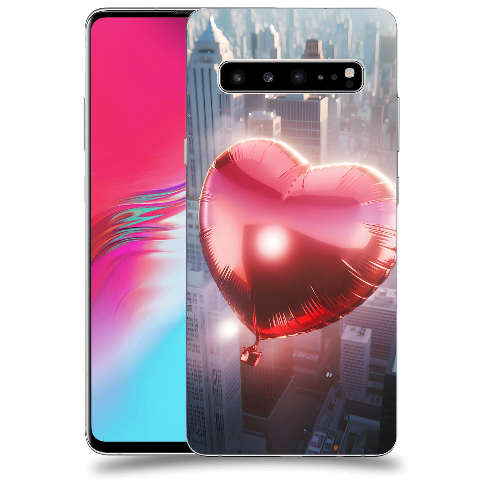 ACOVER Kryt na mobil Samsung Galaxy S10 G973 - Balónek