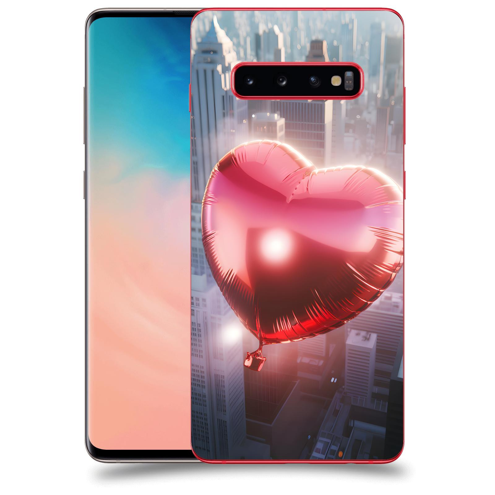 ACOVER Kryt na mobil Samsung Galaxy S10 Plus G975 - Balónek
