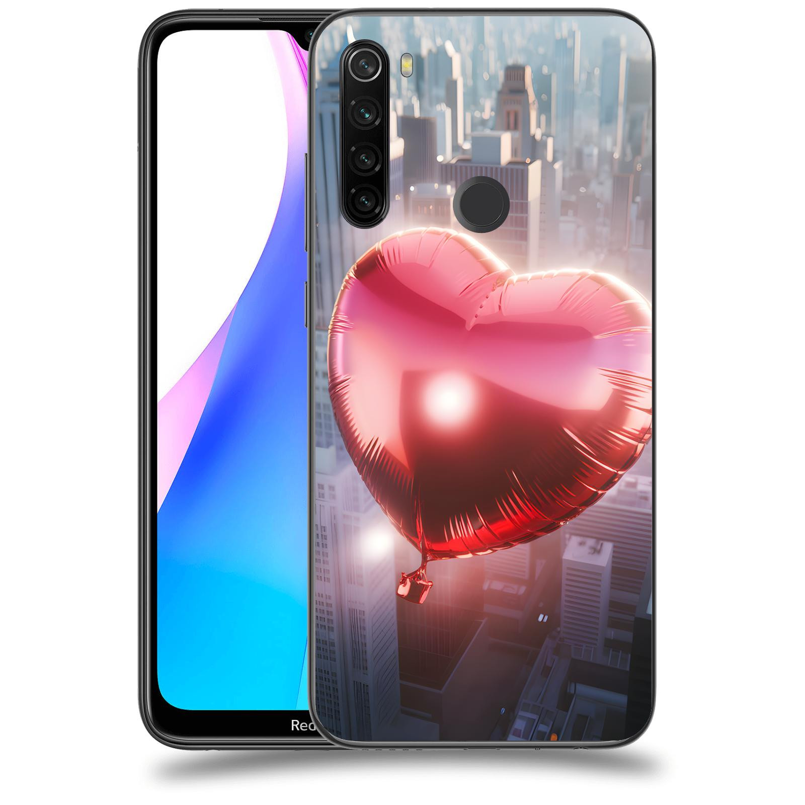 ACOVER Kryt na mobil Xiaomi Redmi Note 8T - Balónek