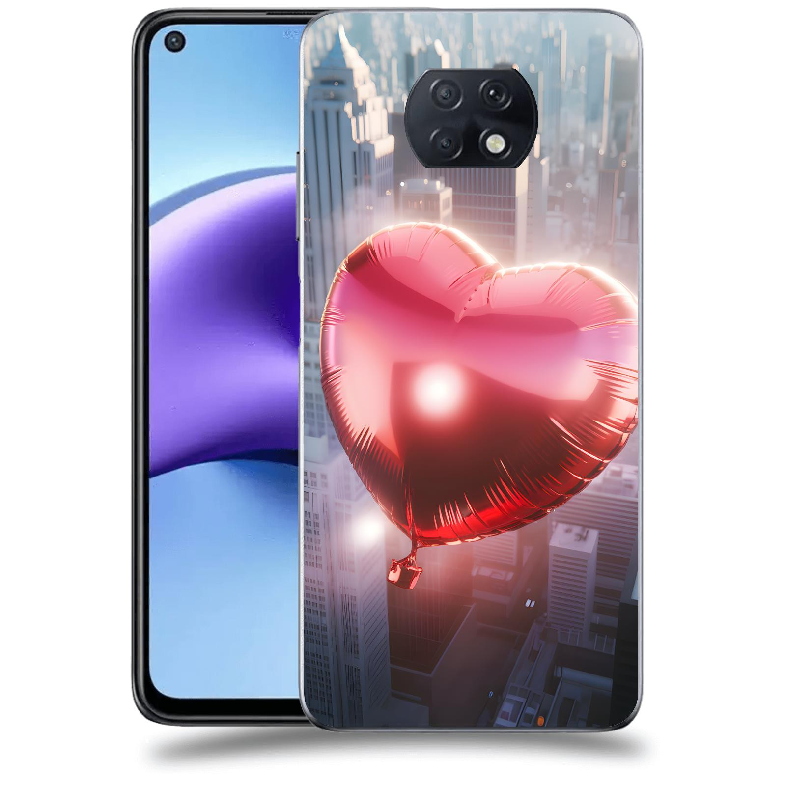 ACOVER Kryt na mobil Xiaomi Redmi Note 9T - Balónek