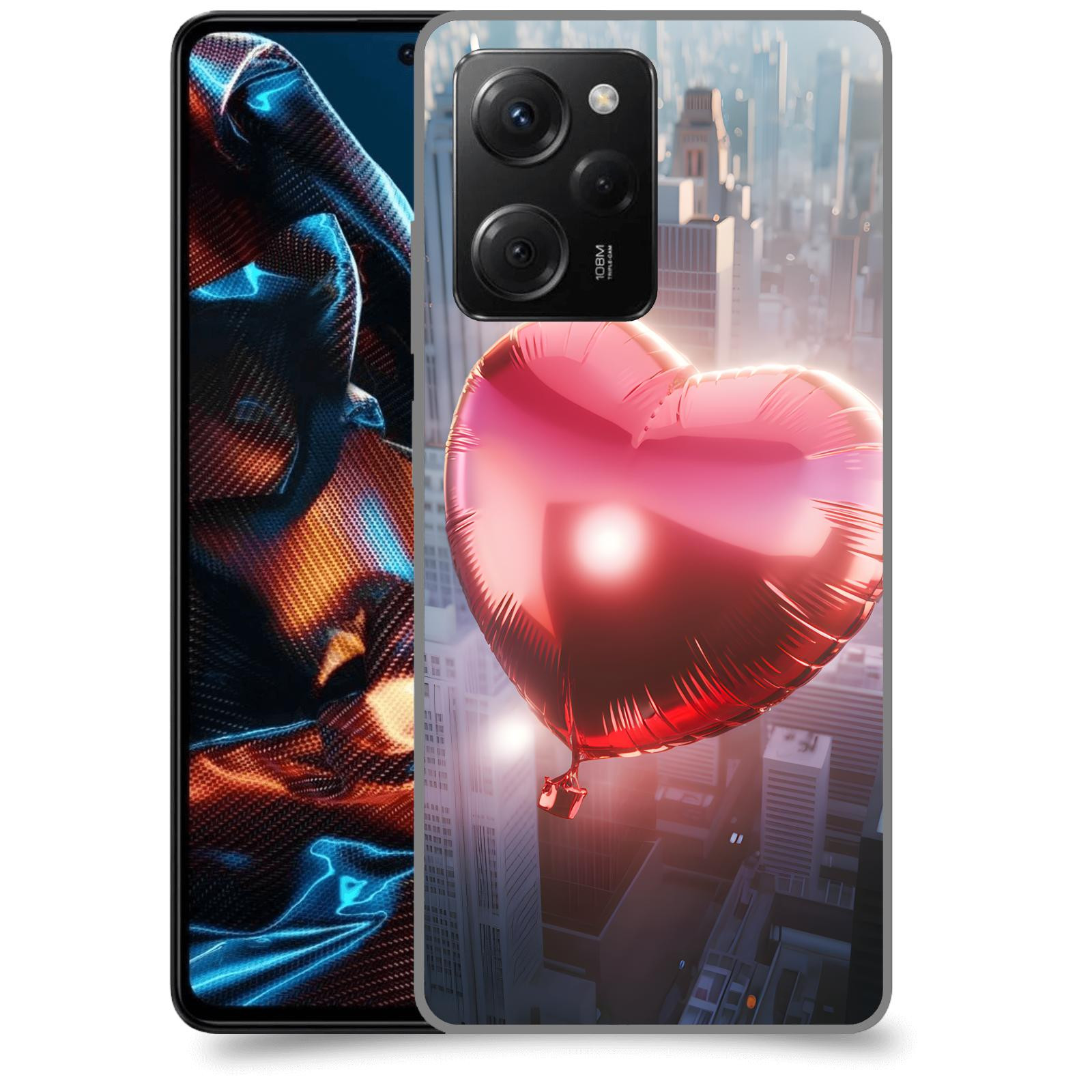 ACOVER Kryt na mobil Xiaomi Poco X5 Pro - Balónek