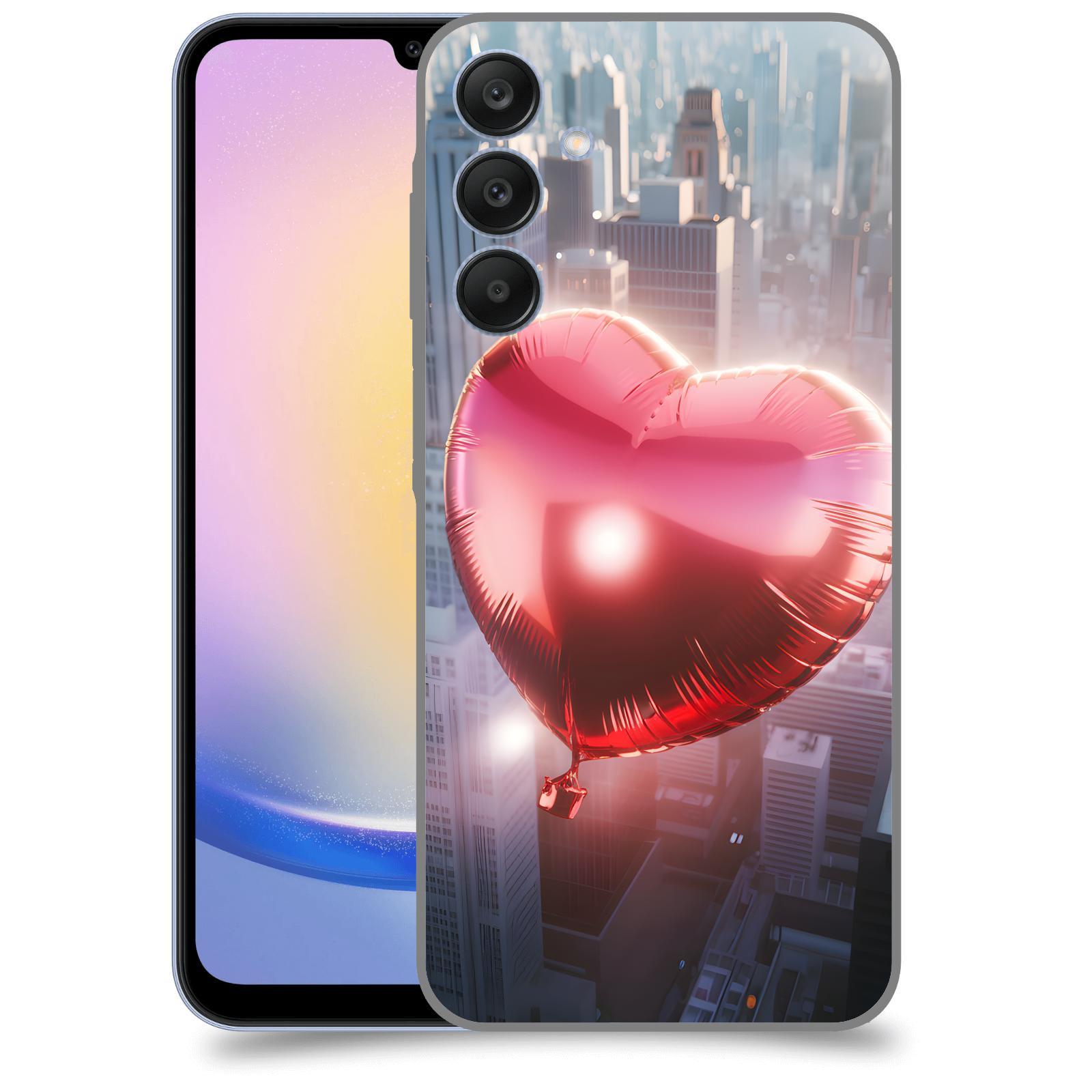 ACOVER Kryt na mobil Samsung Galaxy A25 5G - Balónek