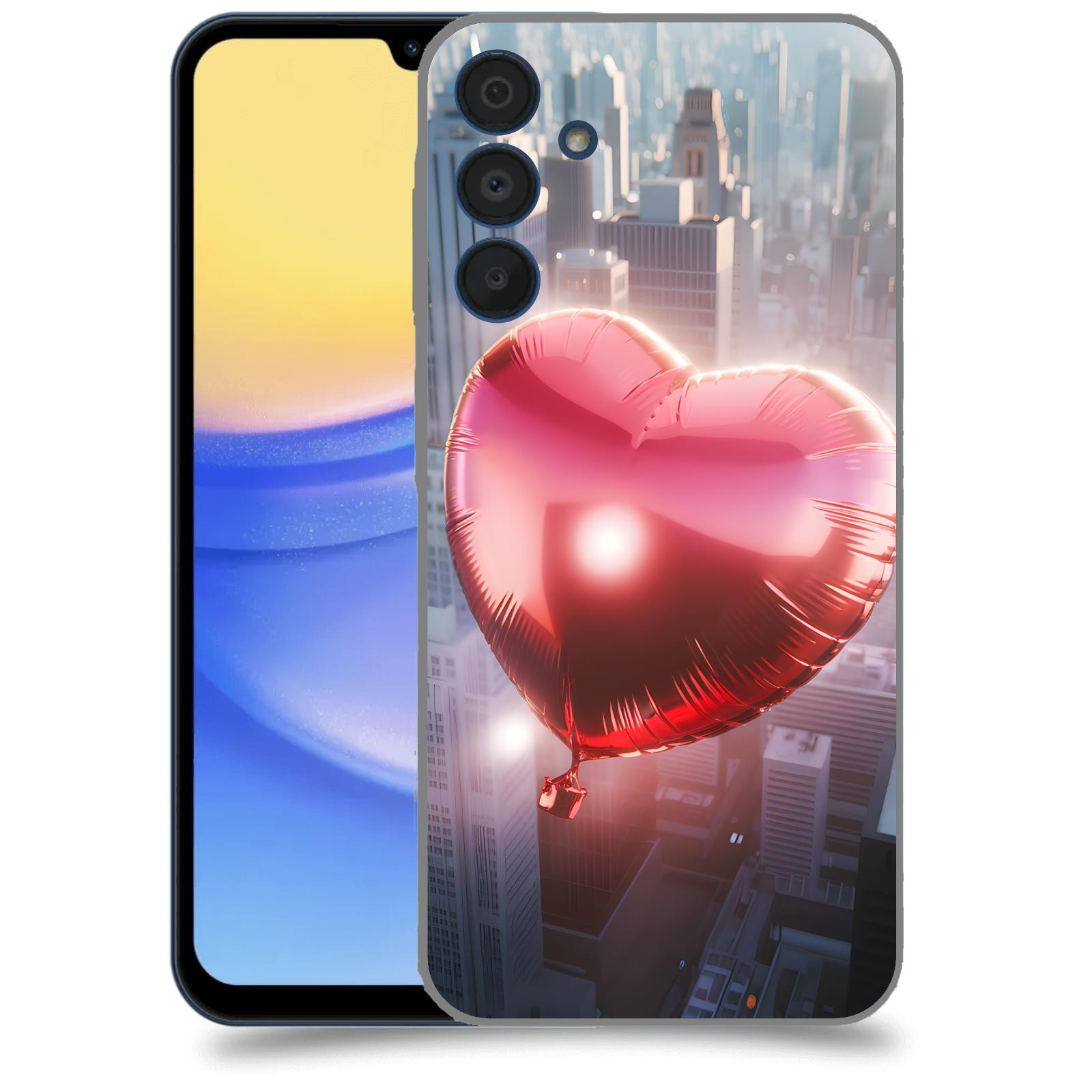 ACOVER Kryt na mobil Samsung Galaxy A15 5G - Balónek