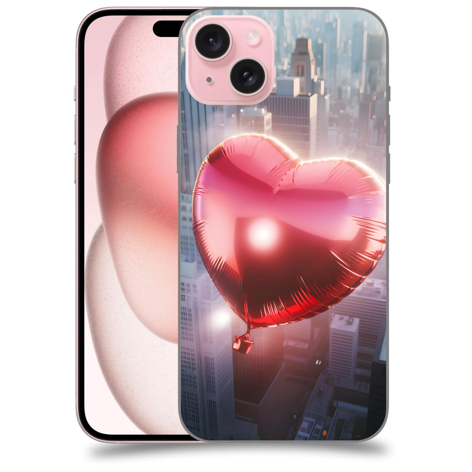 ACOVER Kryt na mobil Apple iPhone 15 plus - Balónek