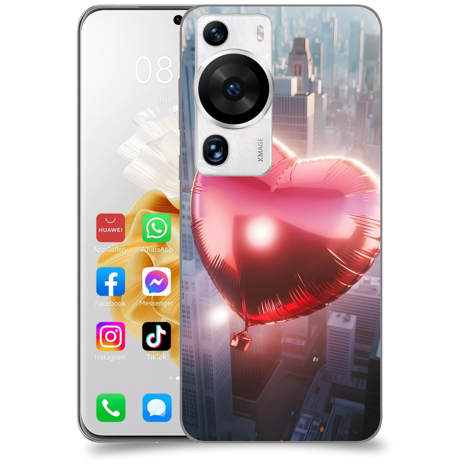 ACOVER Kryt na mobil Huawei P60 Pro - Balónek