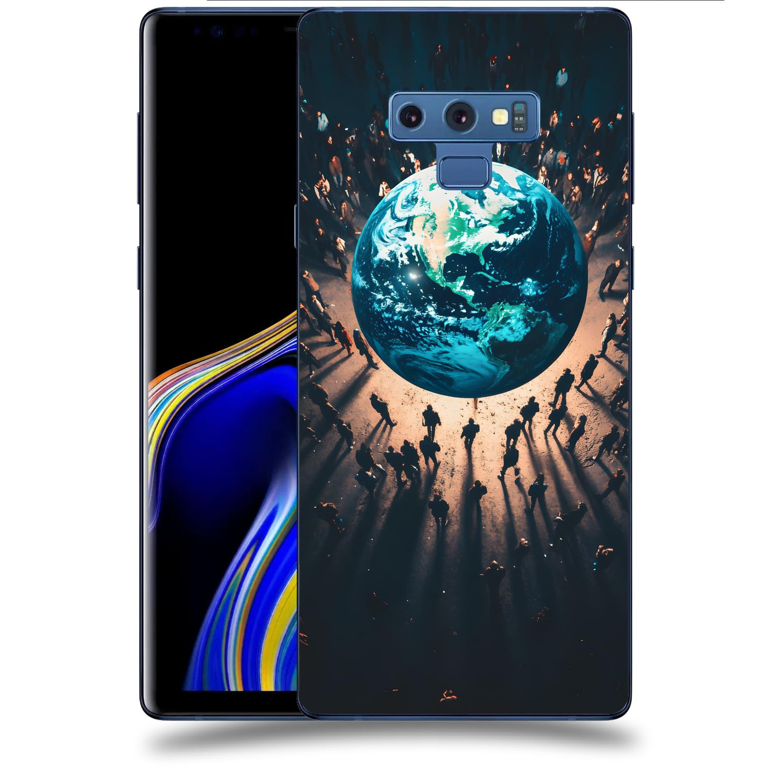 ACOVER Kryt na mobil Samsung Galaxy Note 9 N960F - People around the Earth
