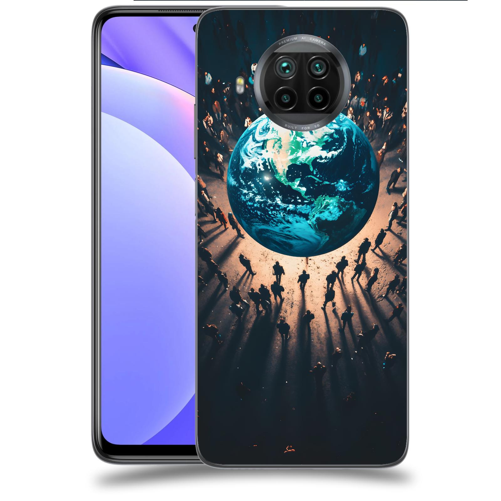 ACOVER Kryt na mobil Xiaomi Mi 10T Lite - People around the Earth