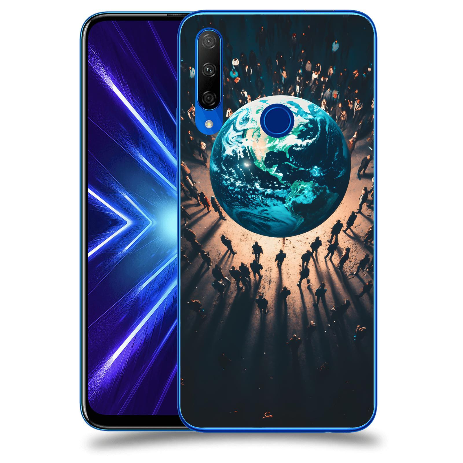 ACOVER Kryt na mobil Honor 9X - People around the Earth