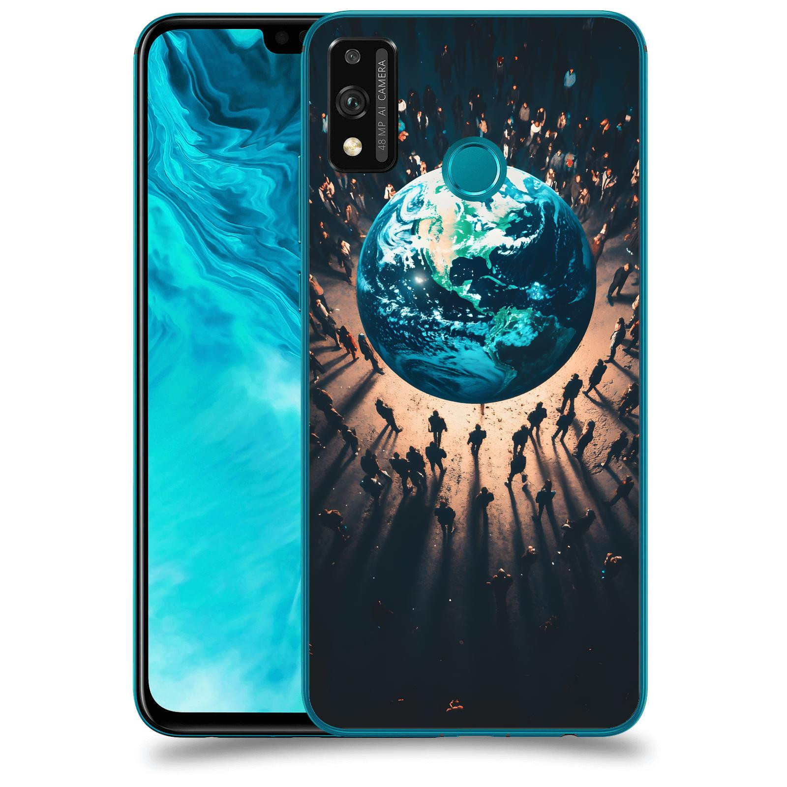 ACOVER Kryt na mobil Honor 9X Lite - People around the Earth
