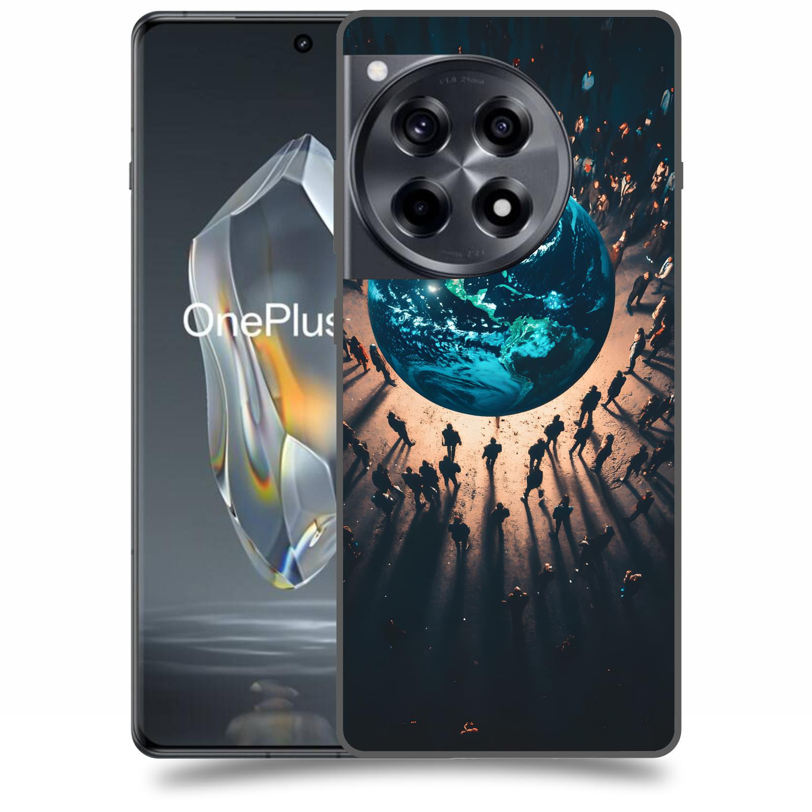ACOVER Kryt na mobil OnePlus 12 - People around the Earth