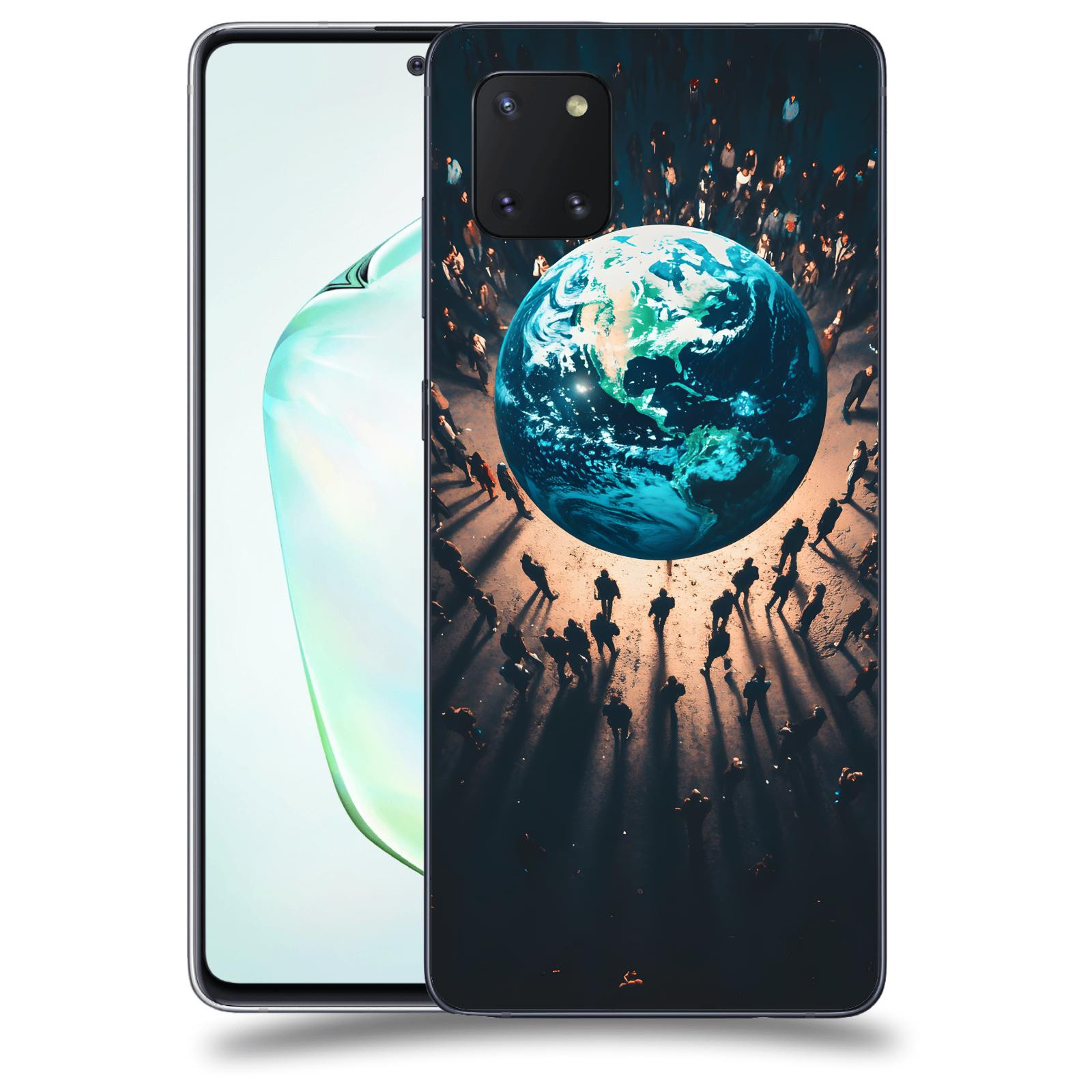 ACOVER Kryt na mobil Samsung Galaxy Note 10 Lite N770F - People around the Earth