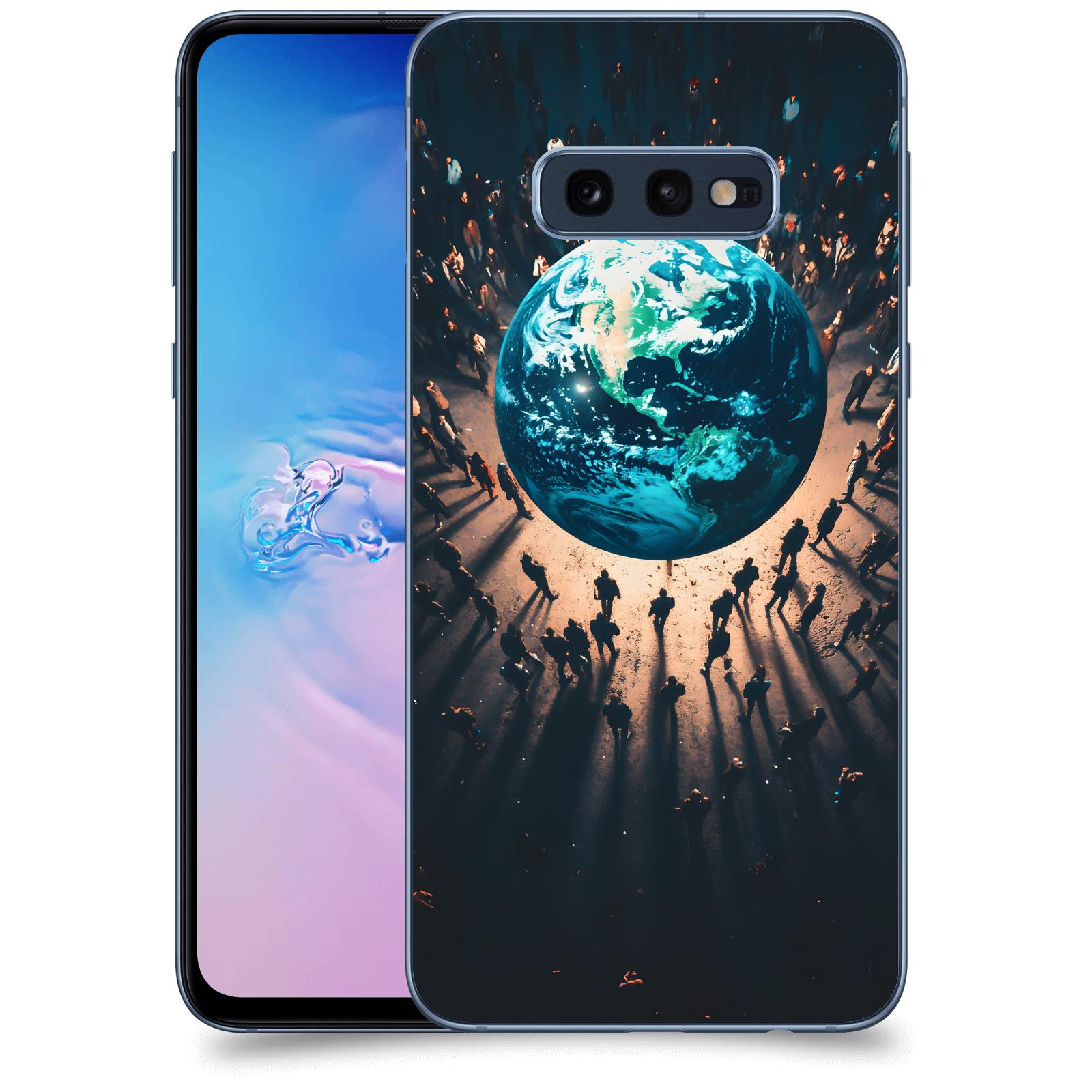 ACOVER Kryt na mobil Samsung Galaxy S10e G970 - People around the Earth