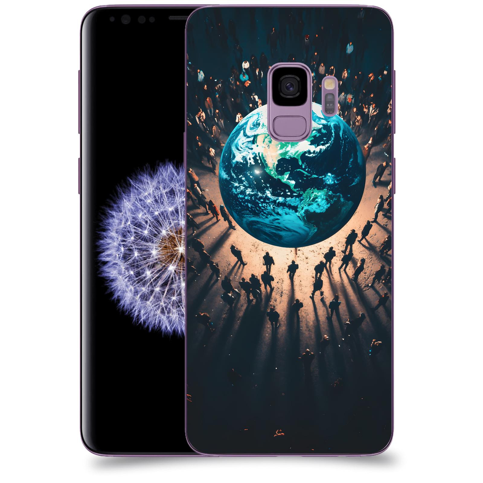 ACOVER Kryt na mobil Samsung Galaxy S9 G960F - People around the Earth