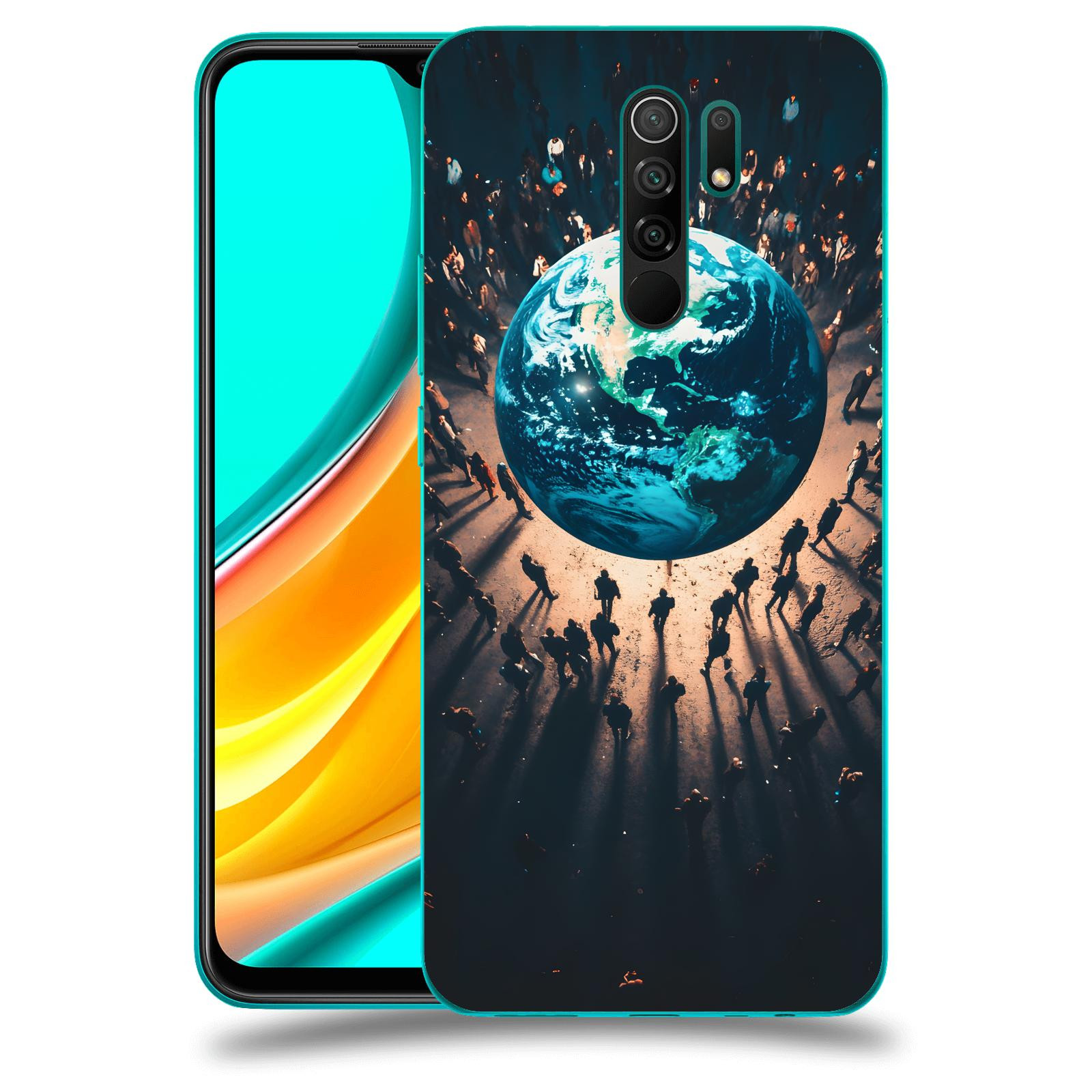 ACOVER Kryt na mobil Xiaomi Mi 9 - People around the Earth